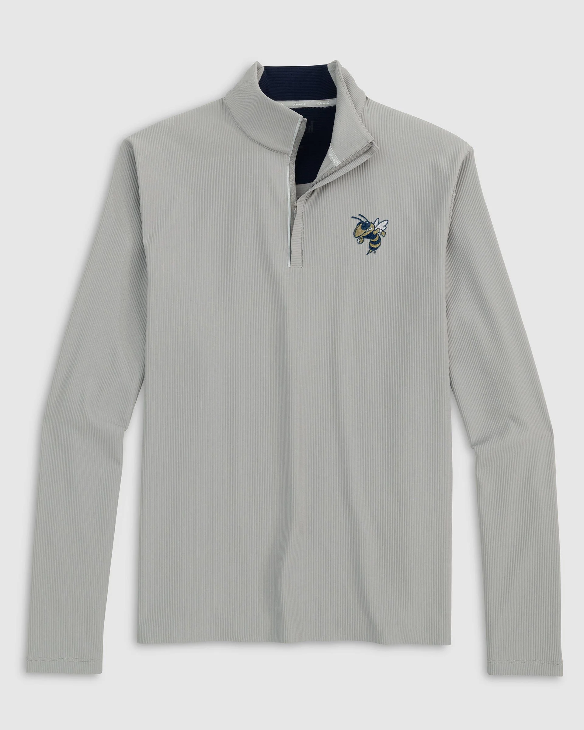 Georgia Tech Hoppin Performance 1/4 Zip - Buzz Logo