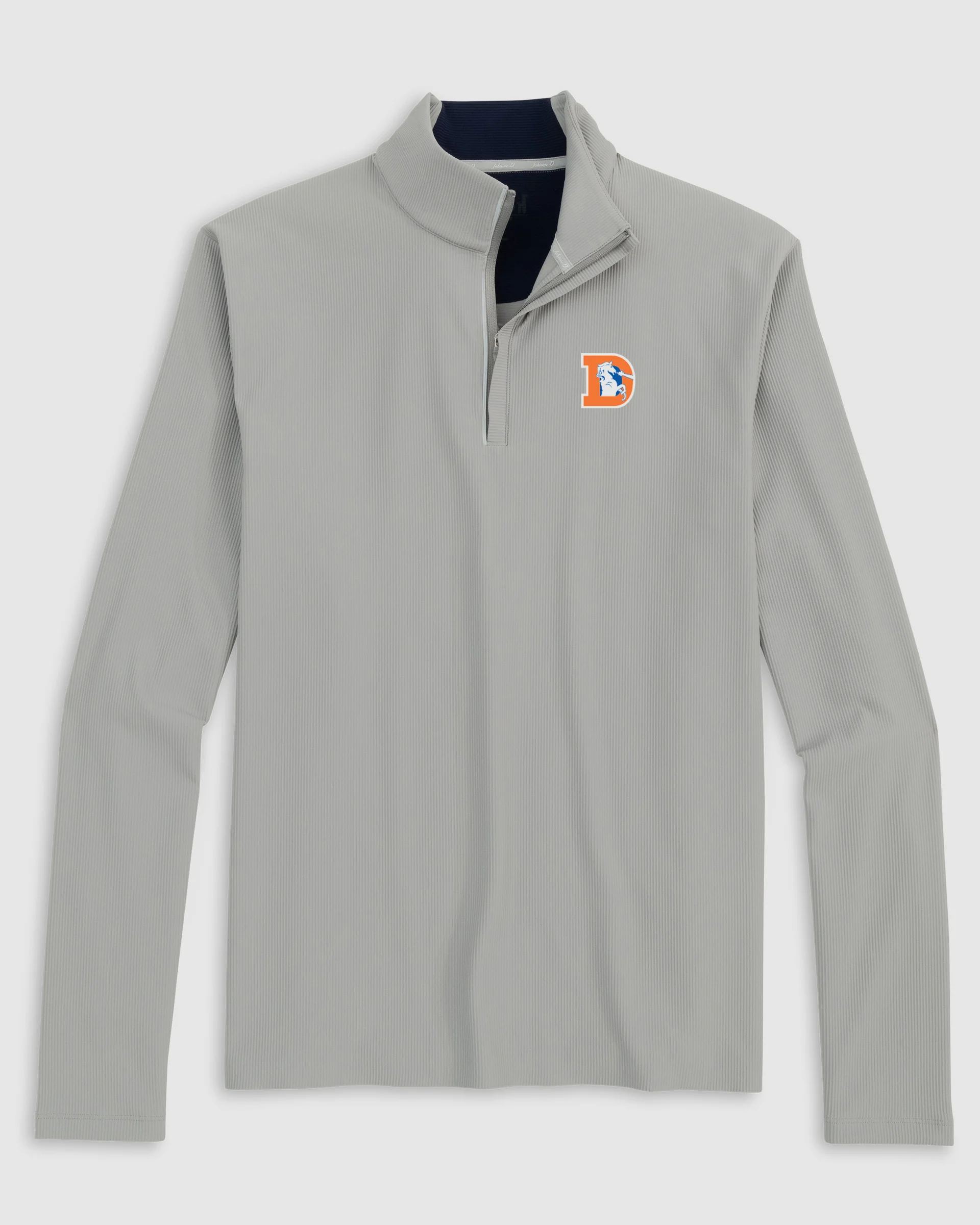Denver Broncos Hoppin Performance 1/4 Zip Quarter Zip - Classic Logo
