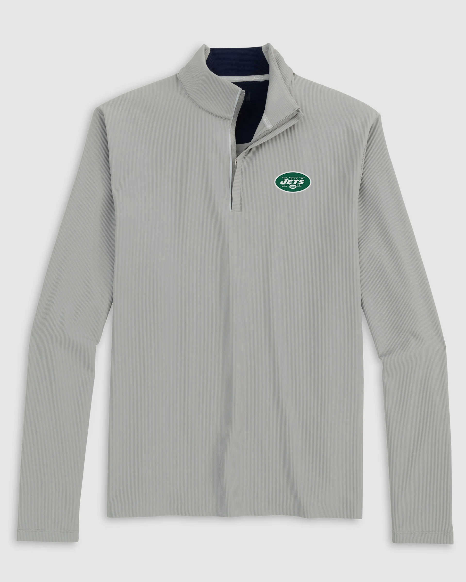 New York Jets Hoppin Performance 1/4 Zip Quarter Zip - Classic Logo - Image 2