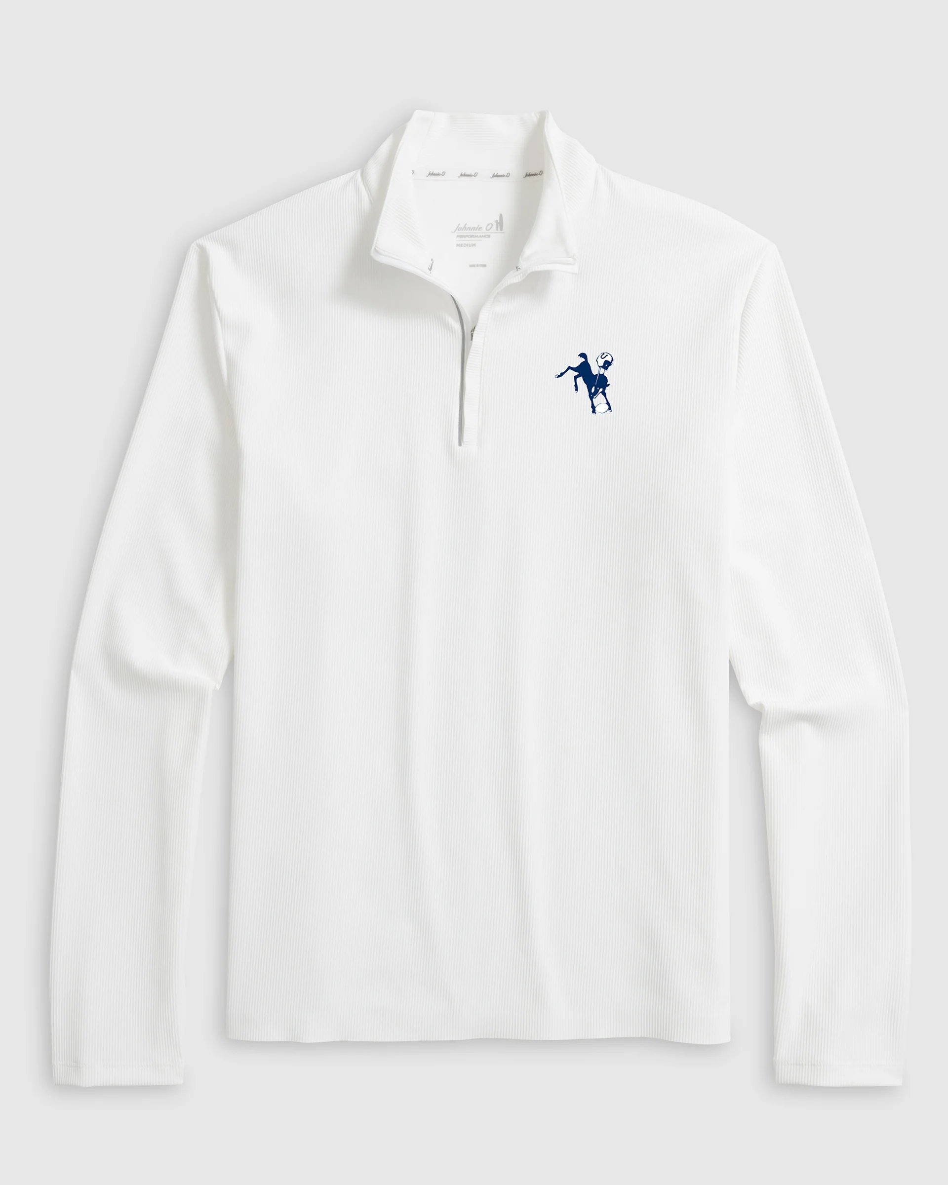 Indianapolis Colts Hoppin Performance 1/4 Zip Quarter Zip - Classic Logo - Image 3
