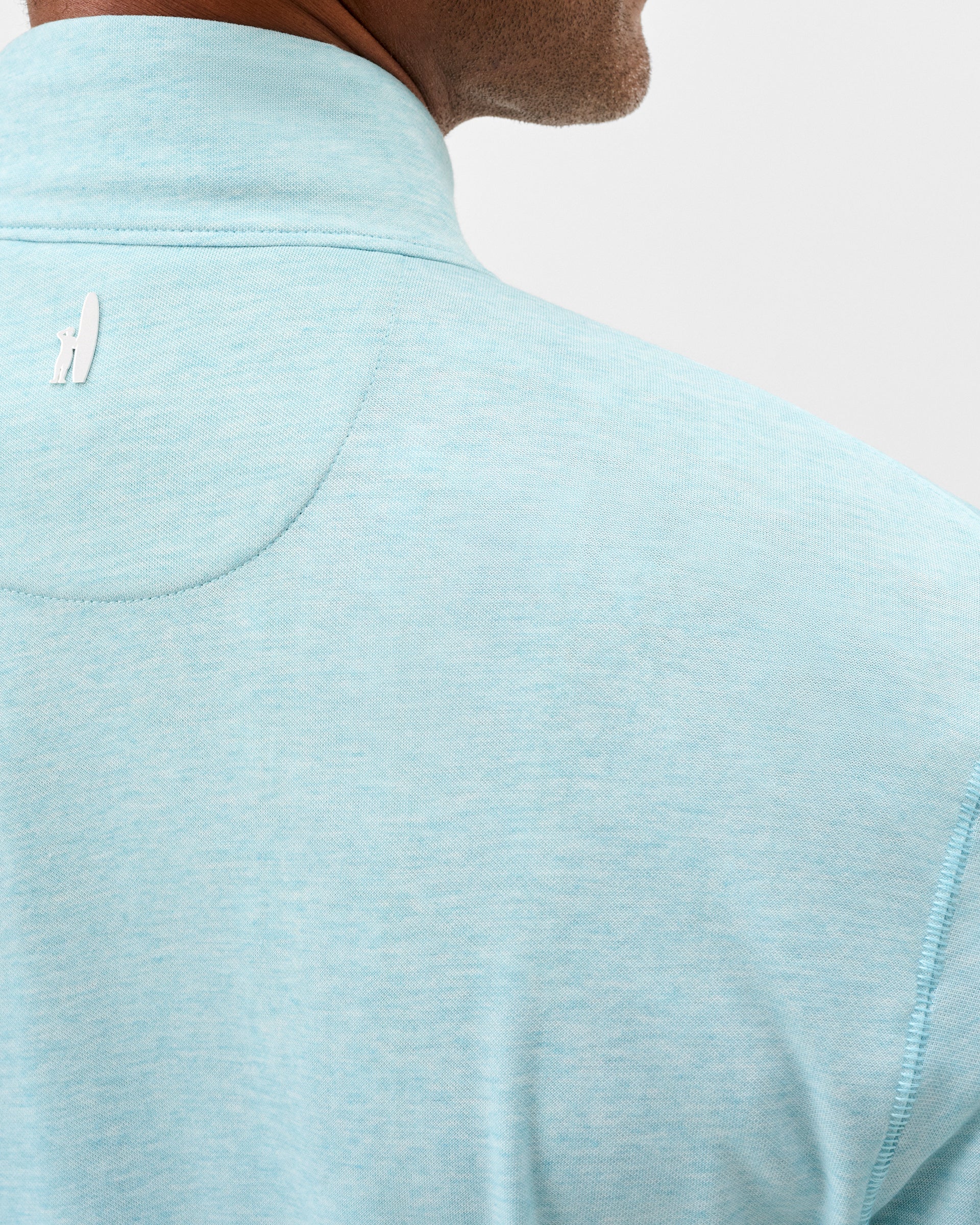 Pircio Dri-Release Heathered 1/4 Zip Pullover - Image 3