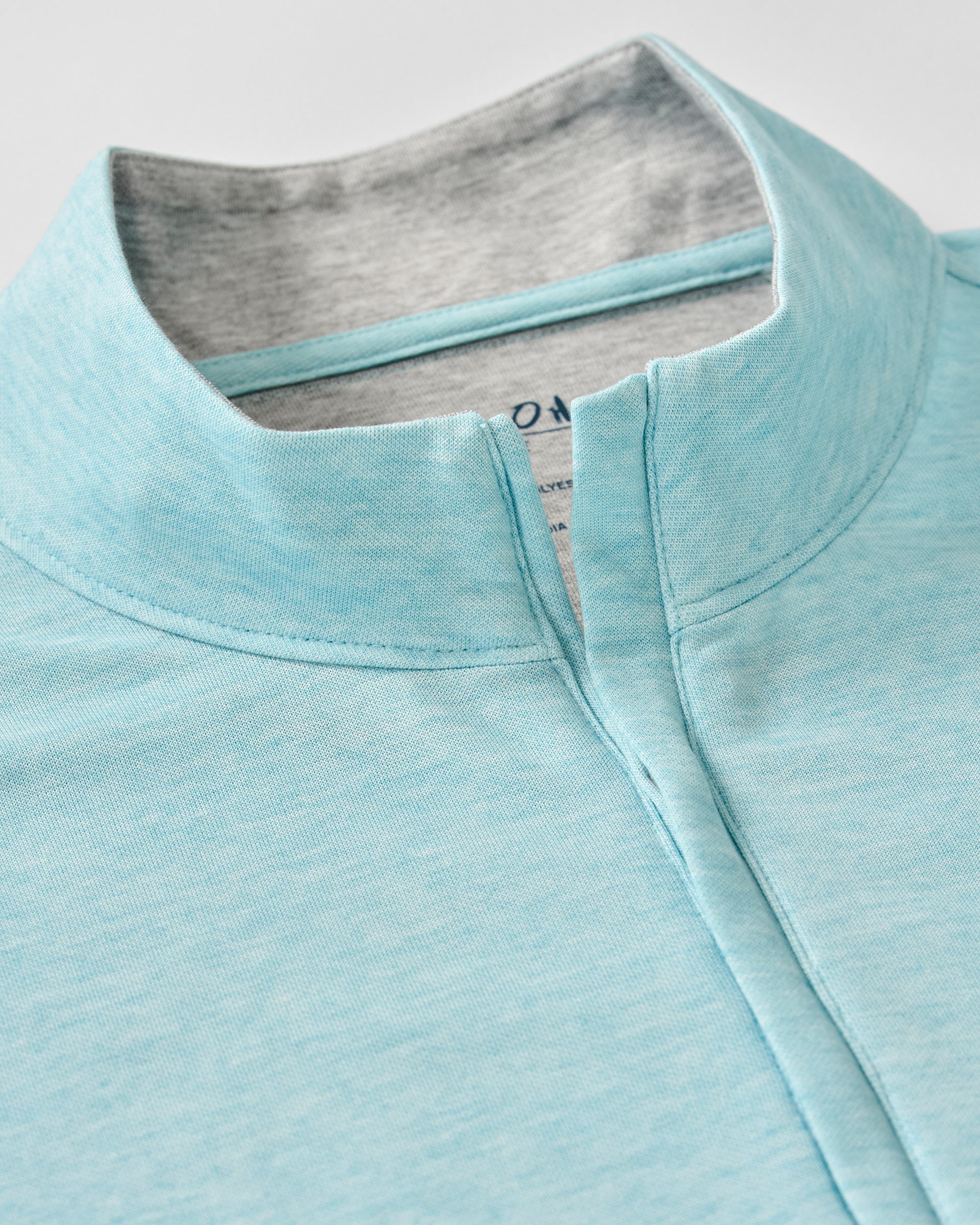 Pircio Dri-Release Heathered 1/4 Zip Pullover - Image 5