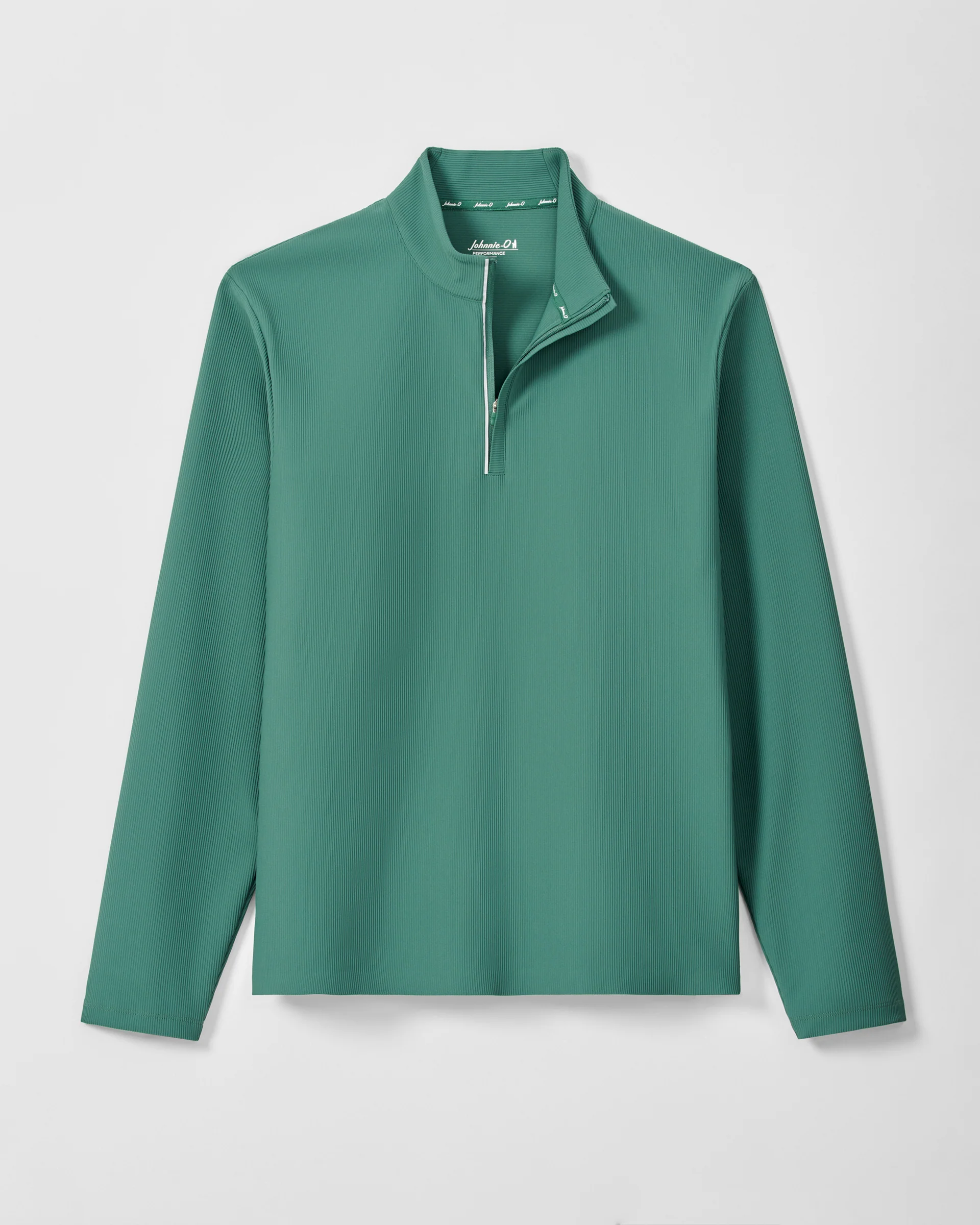 Hoppin Ribbed Knit Performance 1/4 Zip Pullover - Image 5