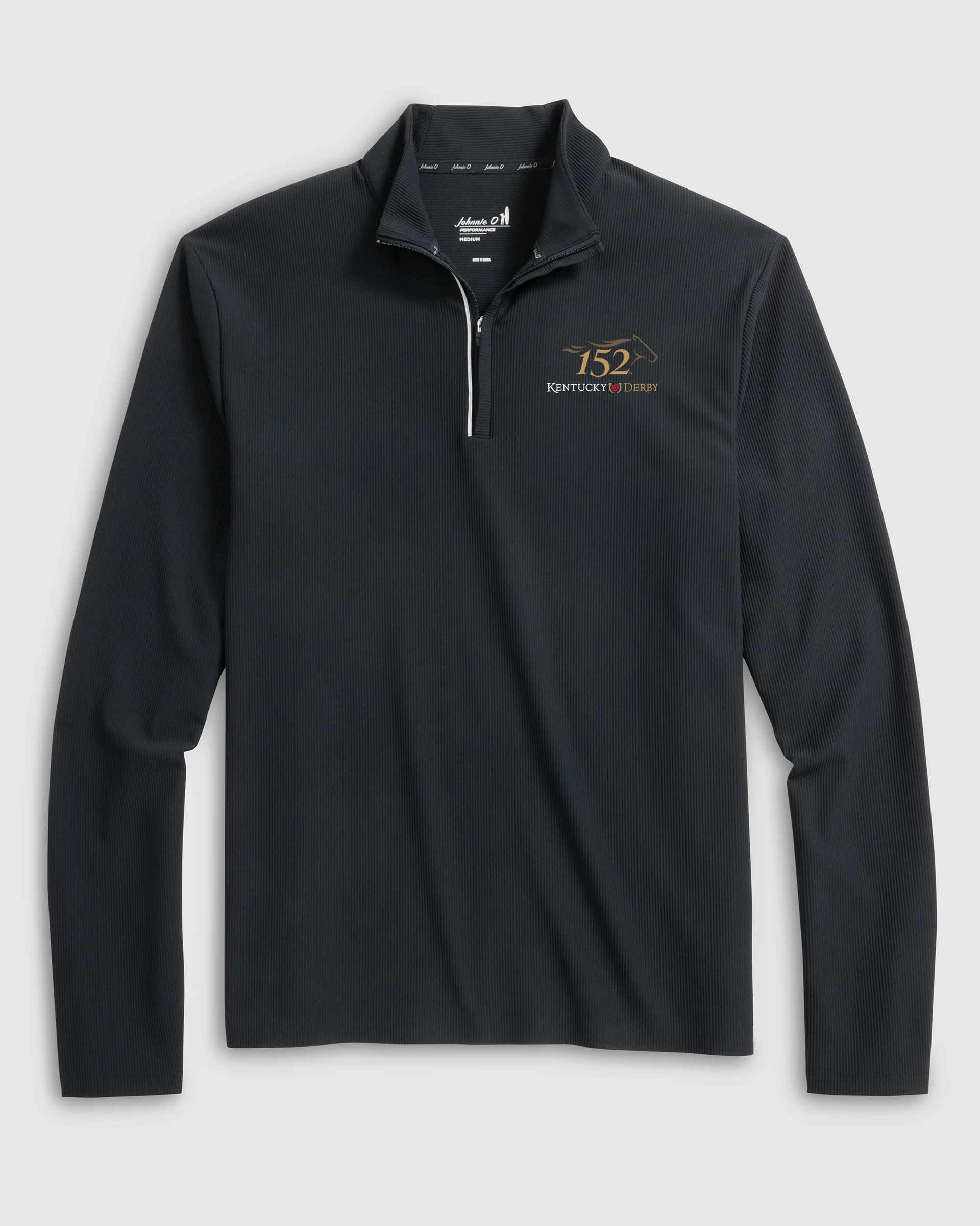 Kentucky Derby Hoppin Performance 1/4 Zip - 152nd Logo - Image 5