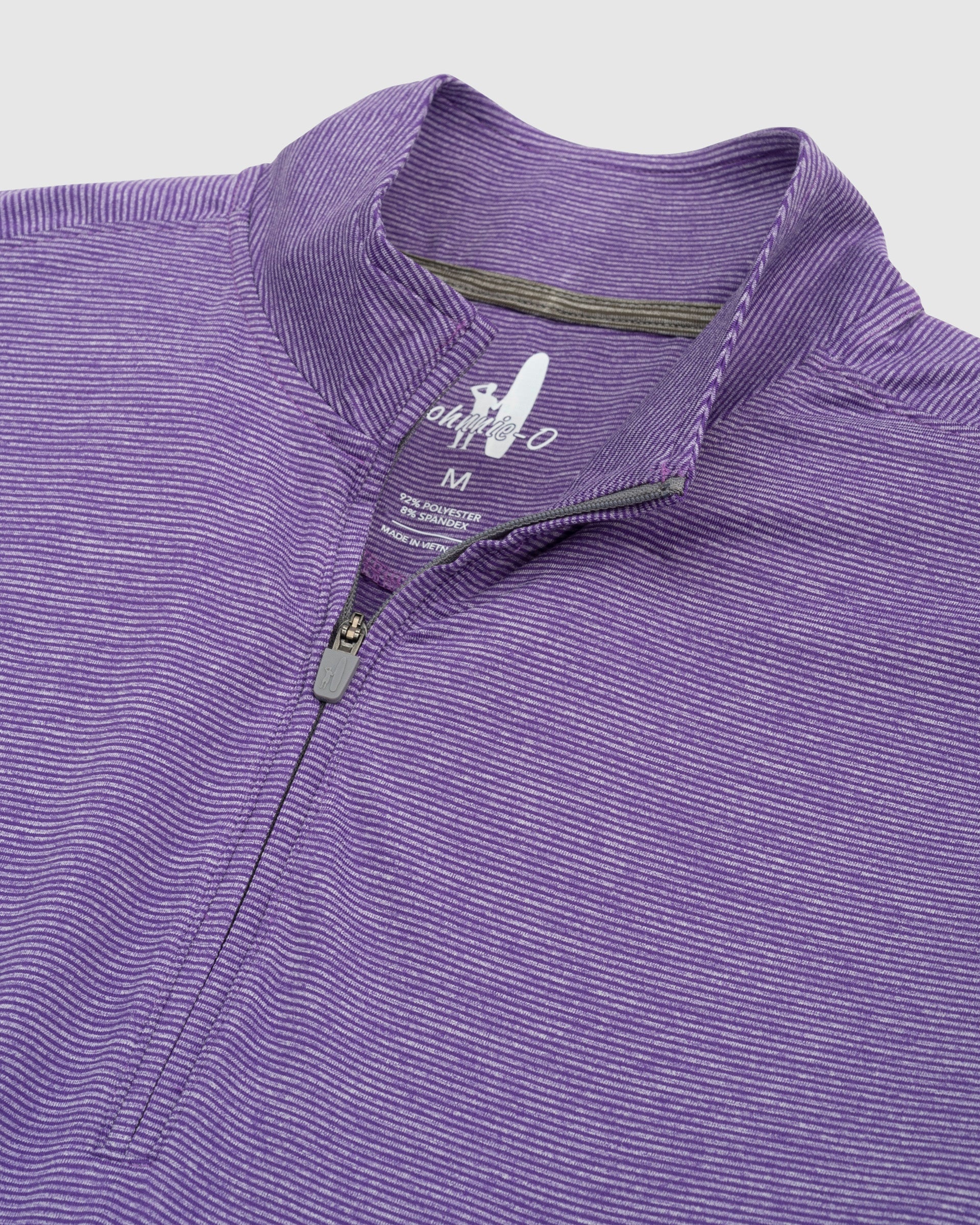 Vaughn Striped Performance 1/4 Zip - Image 2