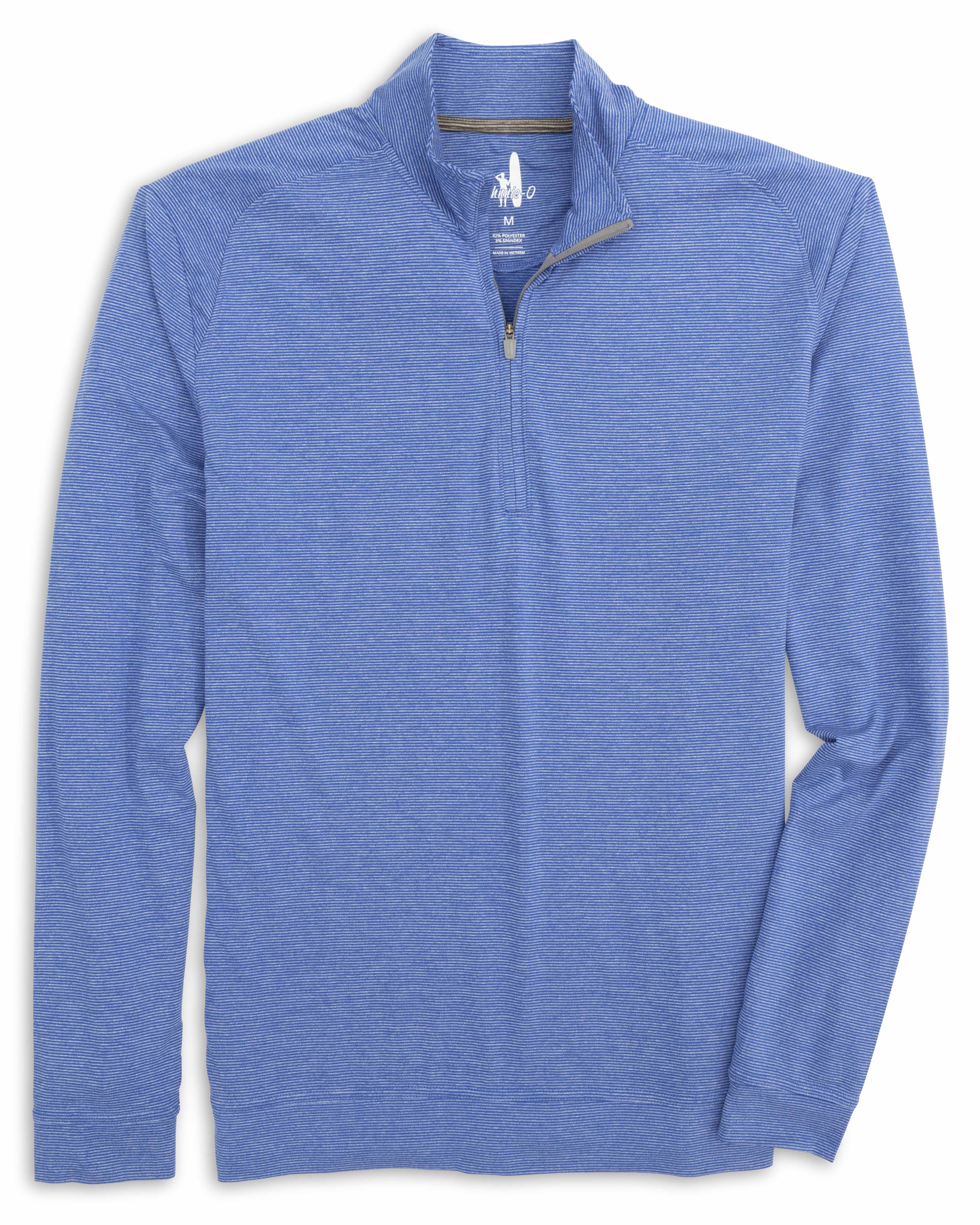 Vaughn Striped Performance 1/4 Zip - Image 6
