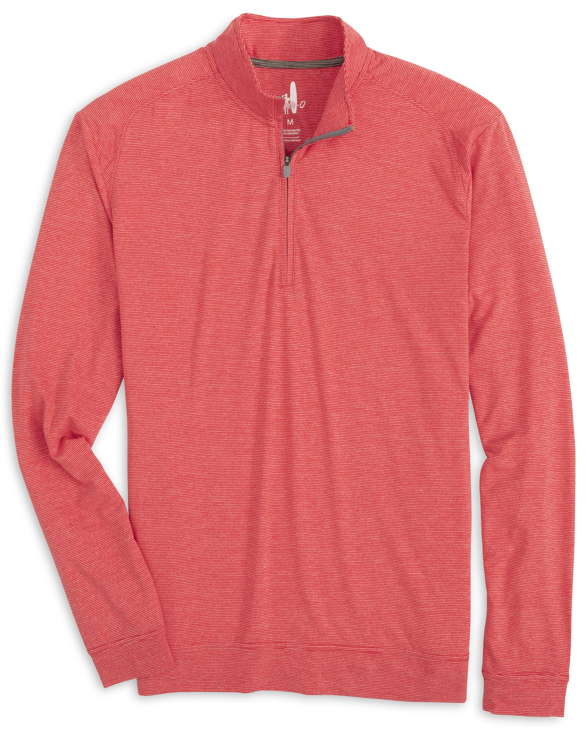 Vaughn Striped Performance 1/4 Zip - Image 8