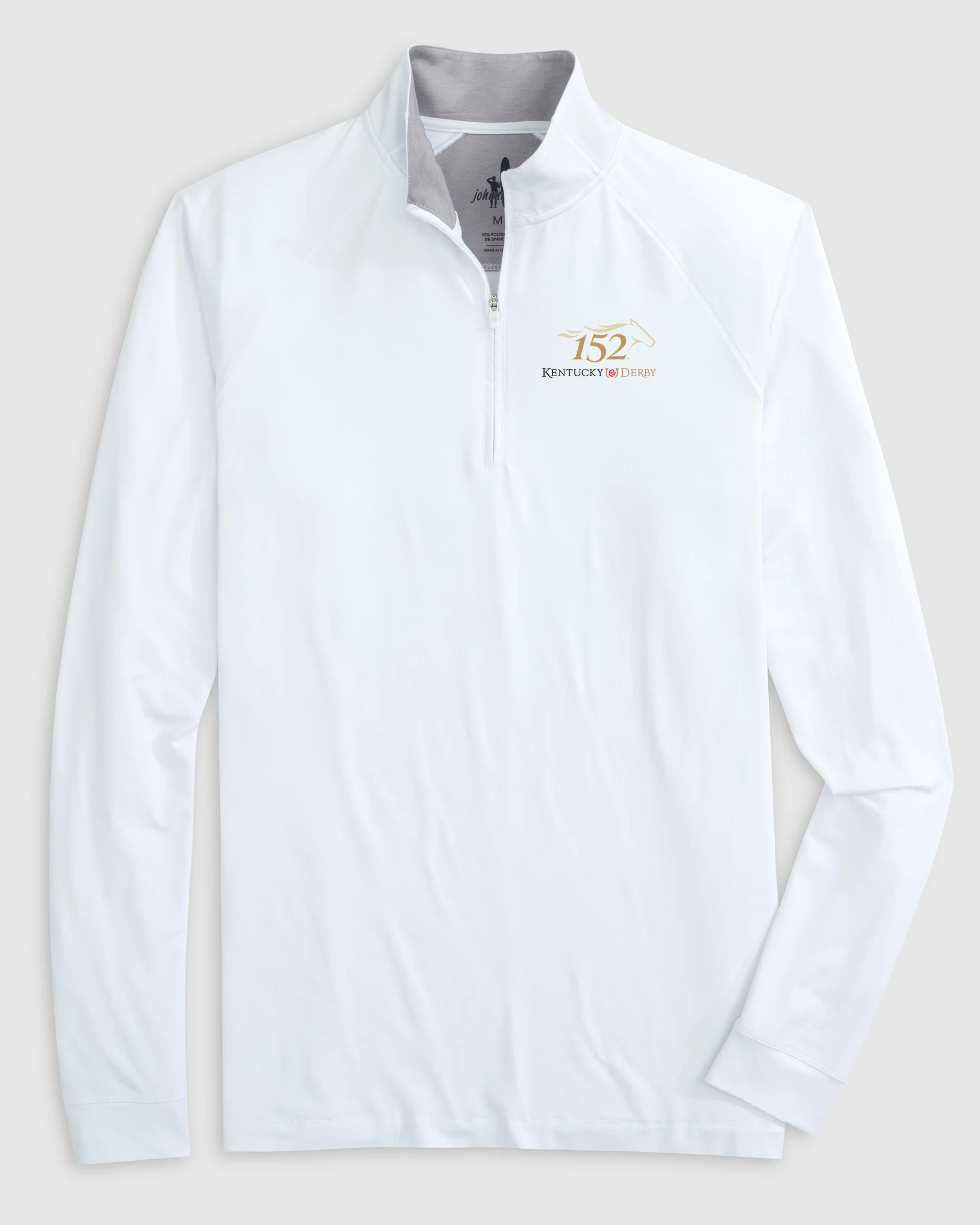 Kentucky Derby Freeborne Performance 1/4 Zip - 152nd Logo