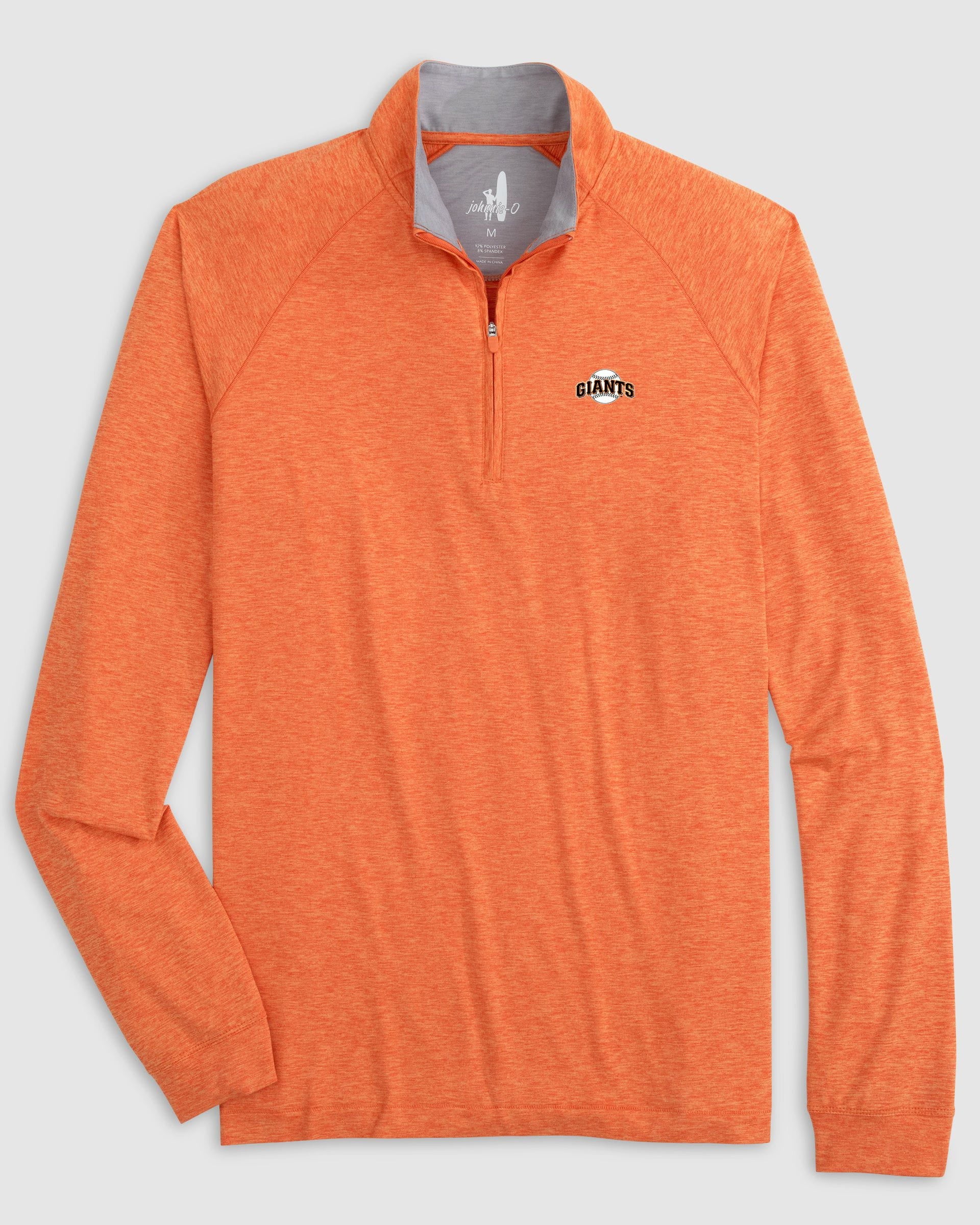 San Francisco Giants Freeborne Performance 1/4 Zip - Cooperstown Logo - Image 2