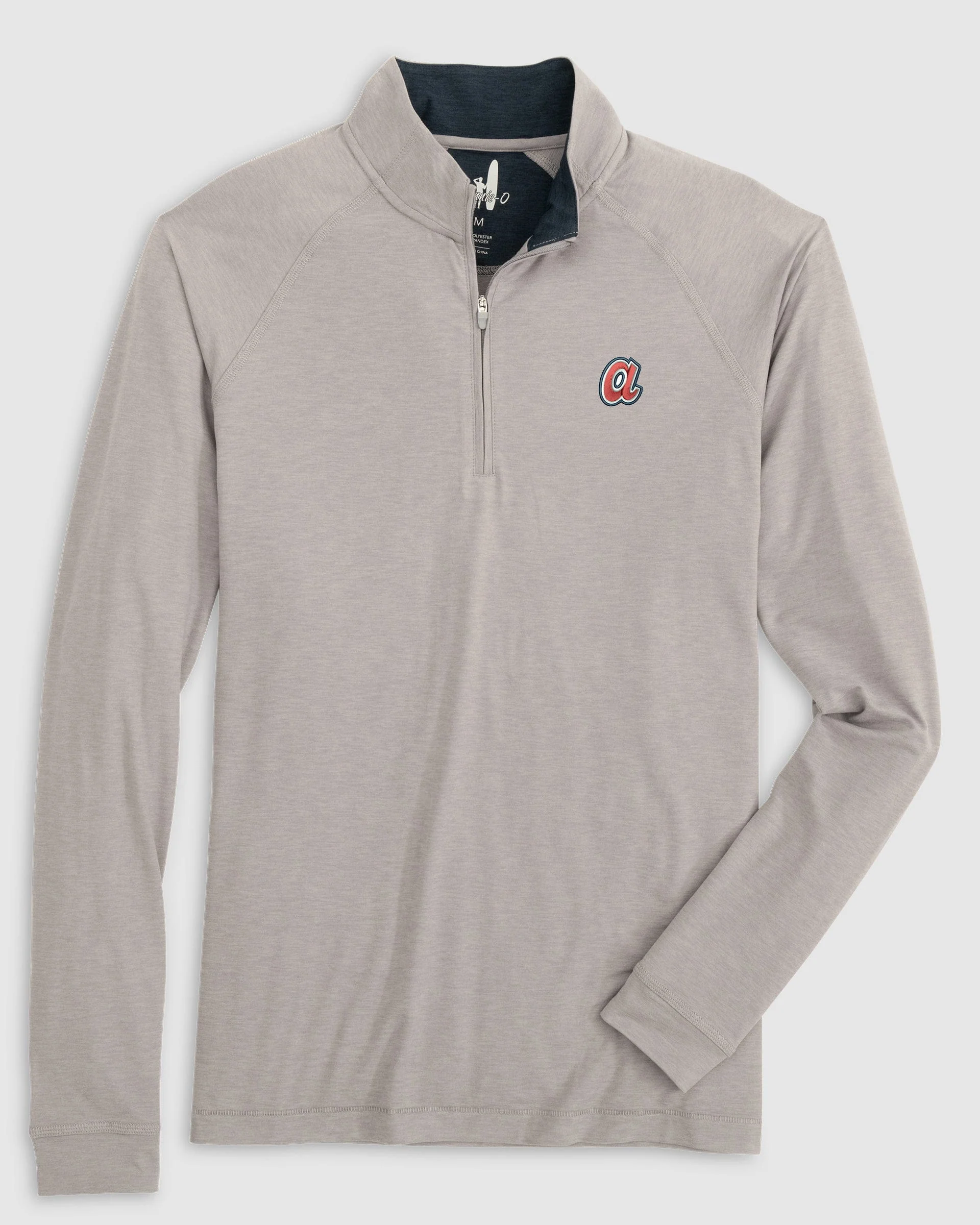 Atlanta Braves Freeborne Performance 1/4 Zip - Cooperstown Logo - Image 3