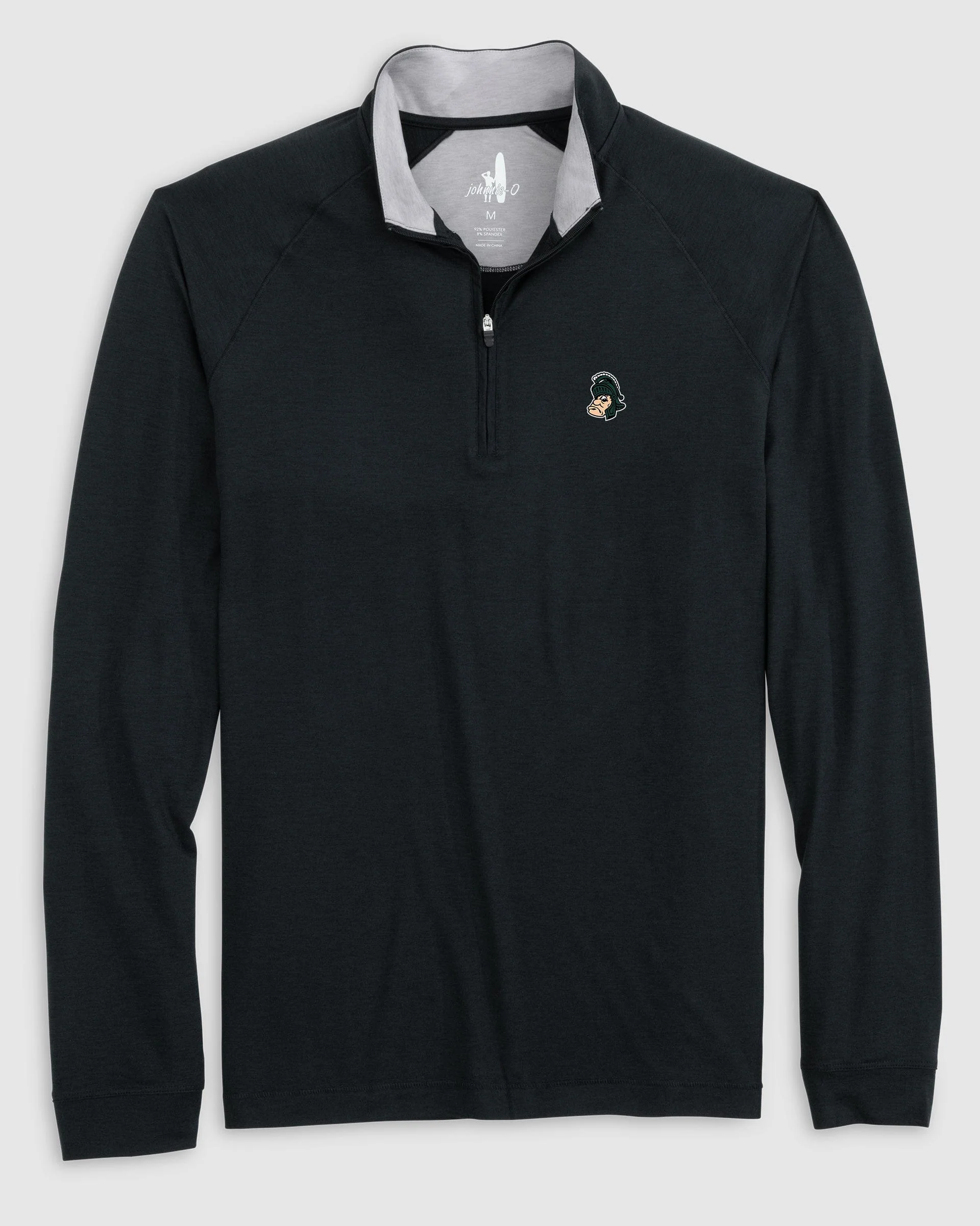 Michigan State Freeborne Performance 1/4 Zip - Vault Logo
