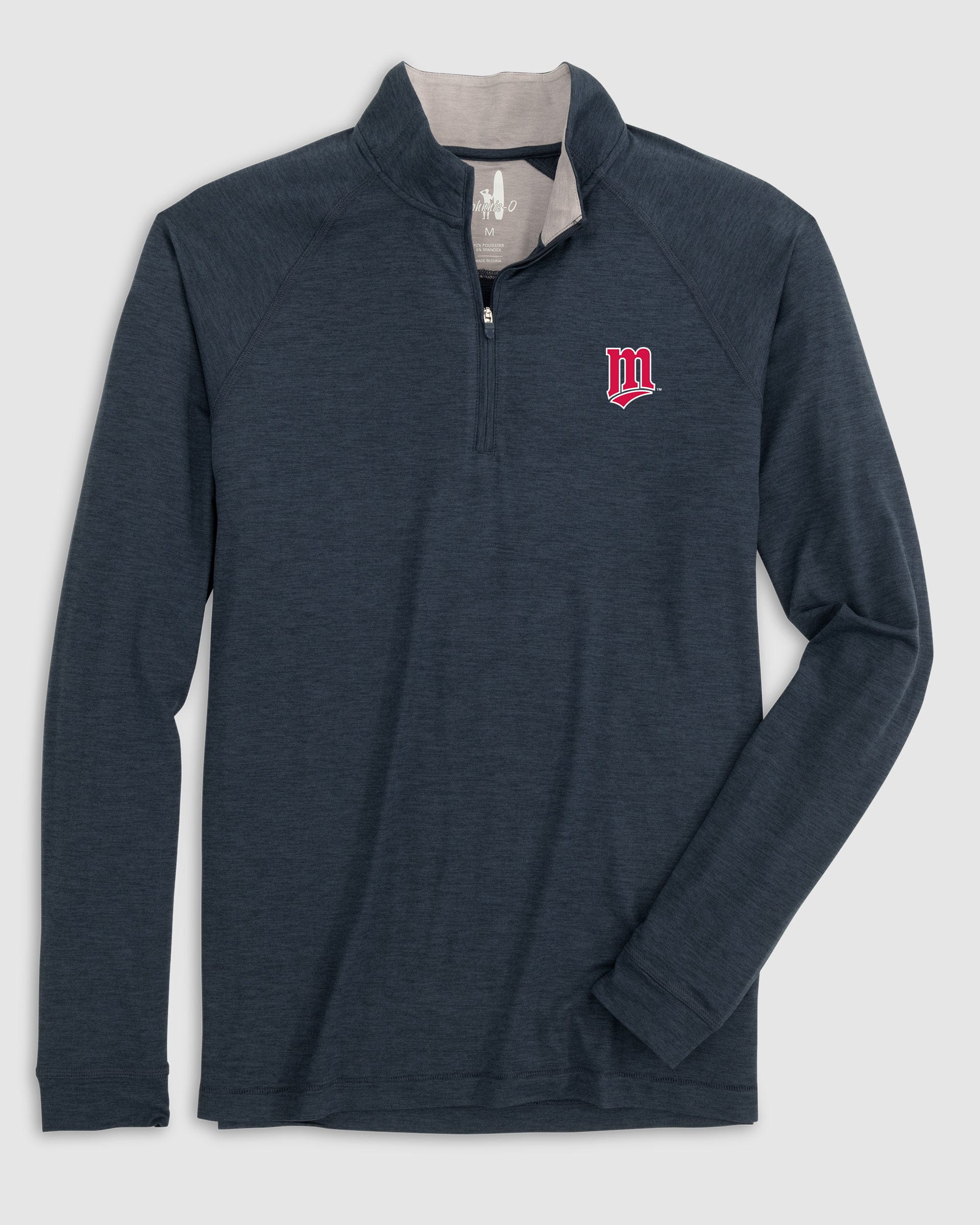 Minnesota Twins Freeborne Performance 1/4 Zip - Cooperstown Logo - Image 4