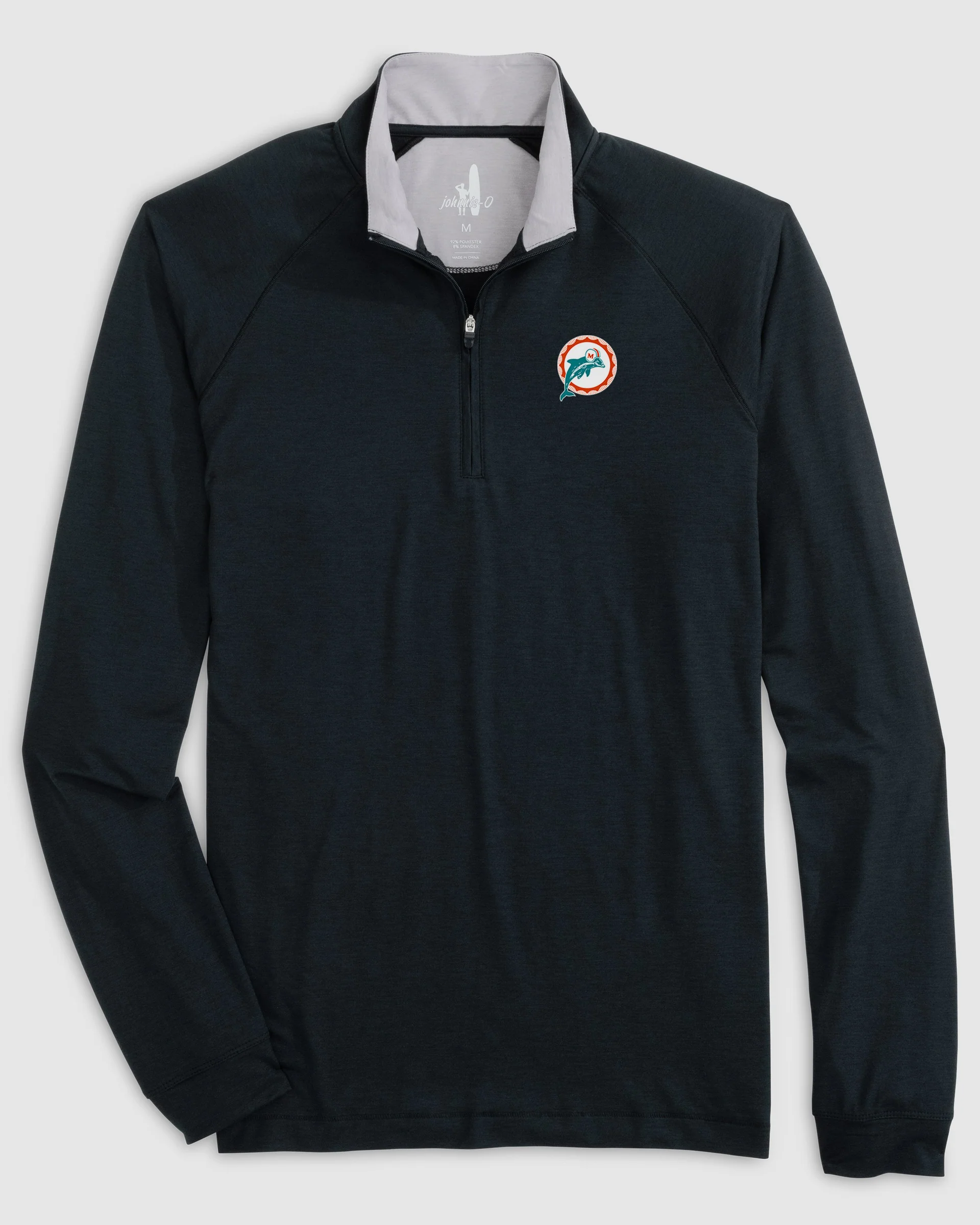 Miami Dolphins Freeborne Performance 1/4 Zip - Classic Logo