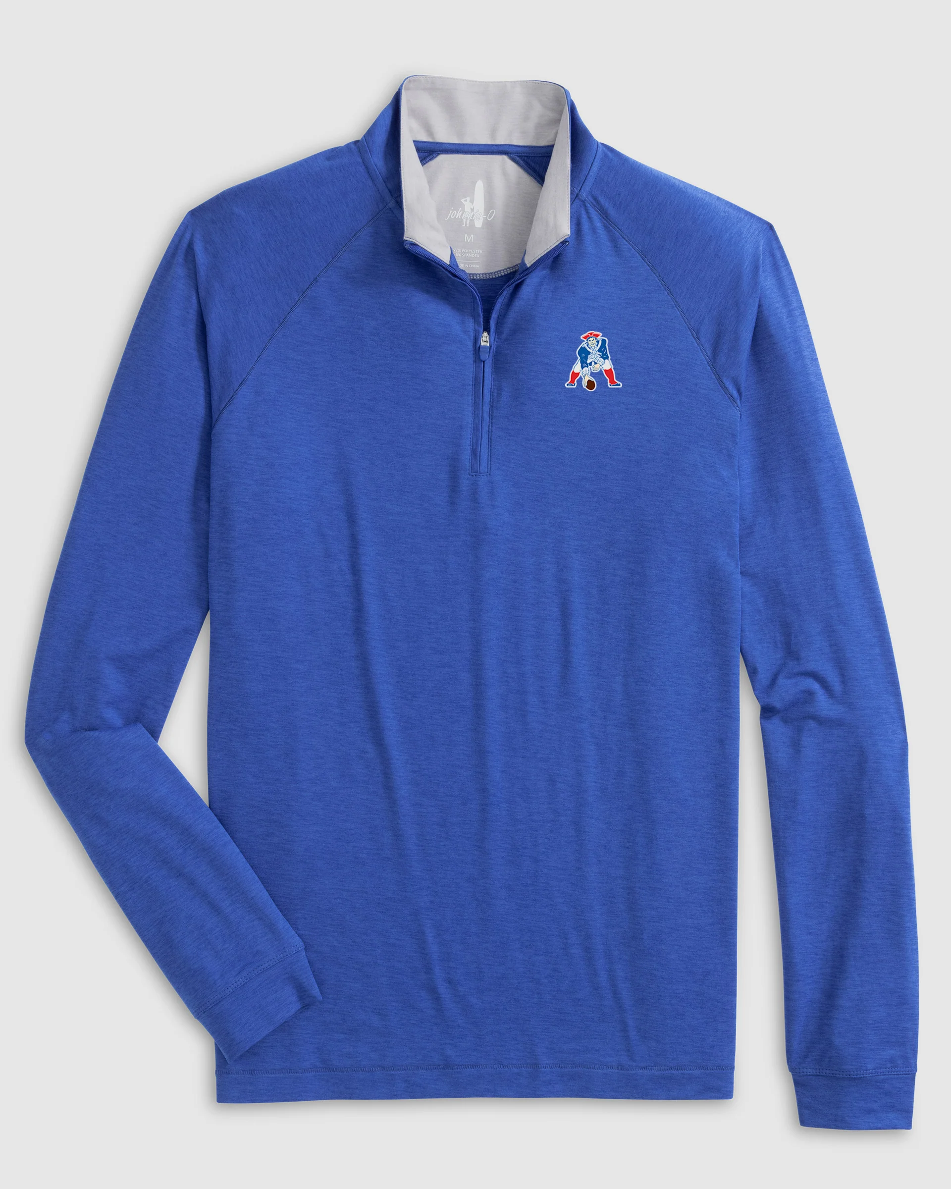 New England Patriots Freeborne Performance 1/4 Zip - Classic Logo
