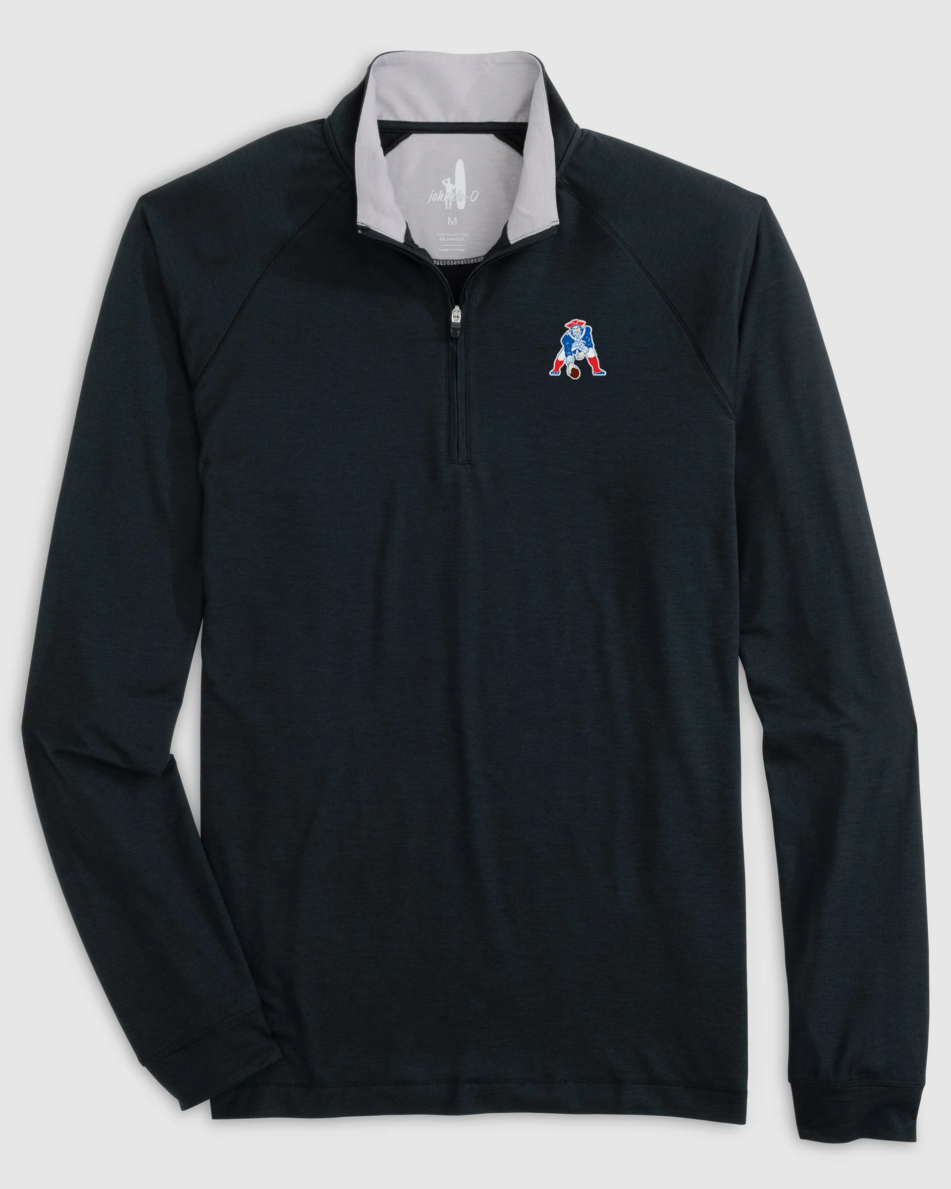 New England Patriots Freeborne Performance 1/4 Zip - Classic Logo - Image 2