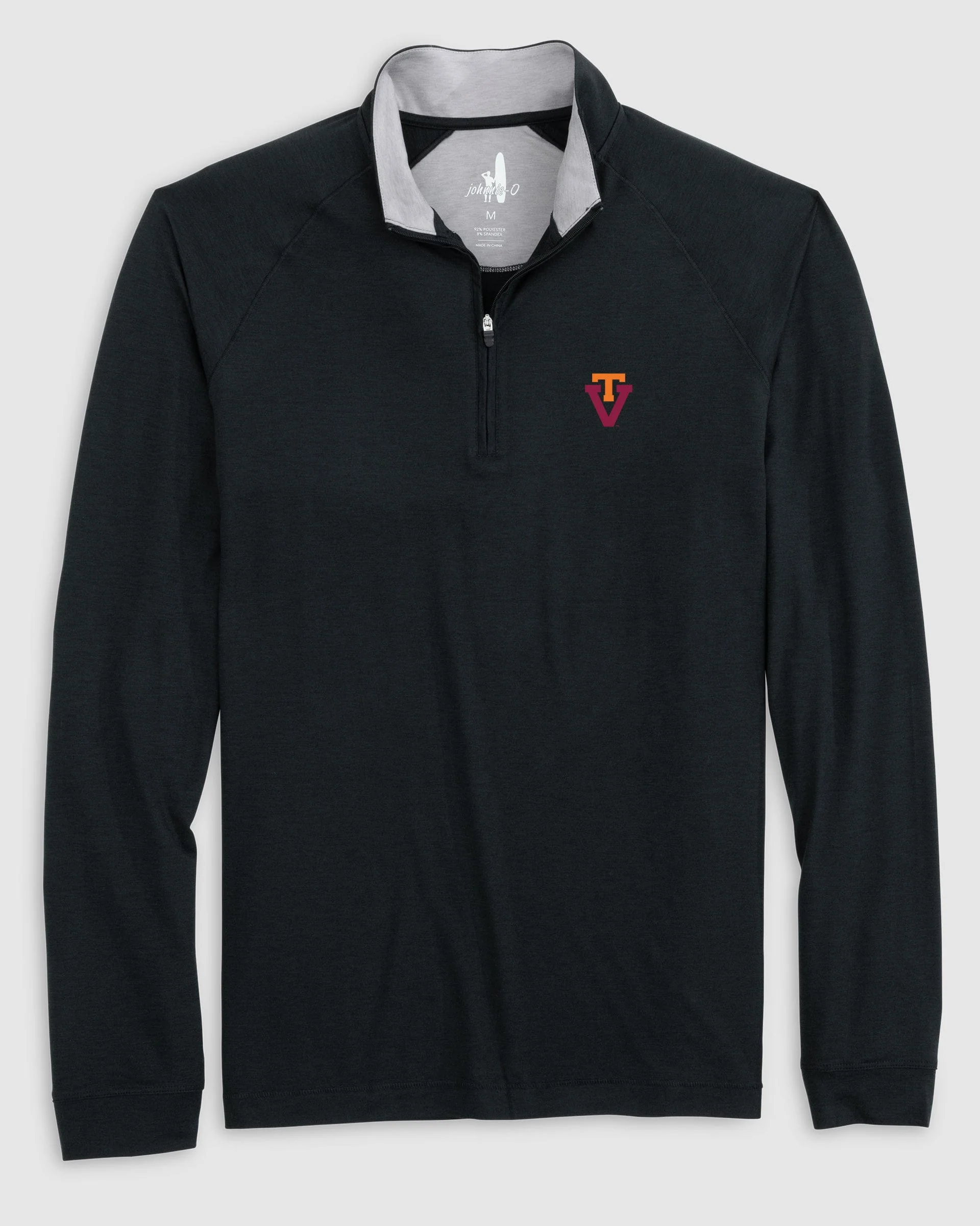 Virginia Tech Freeborne Performance 1/4 Zip - Vault Logo