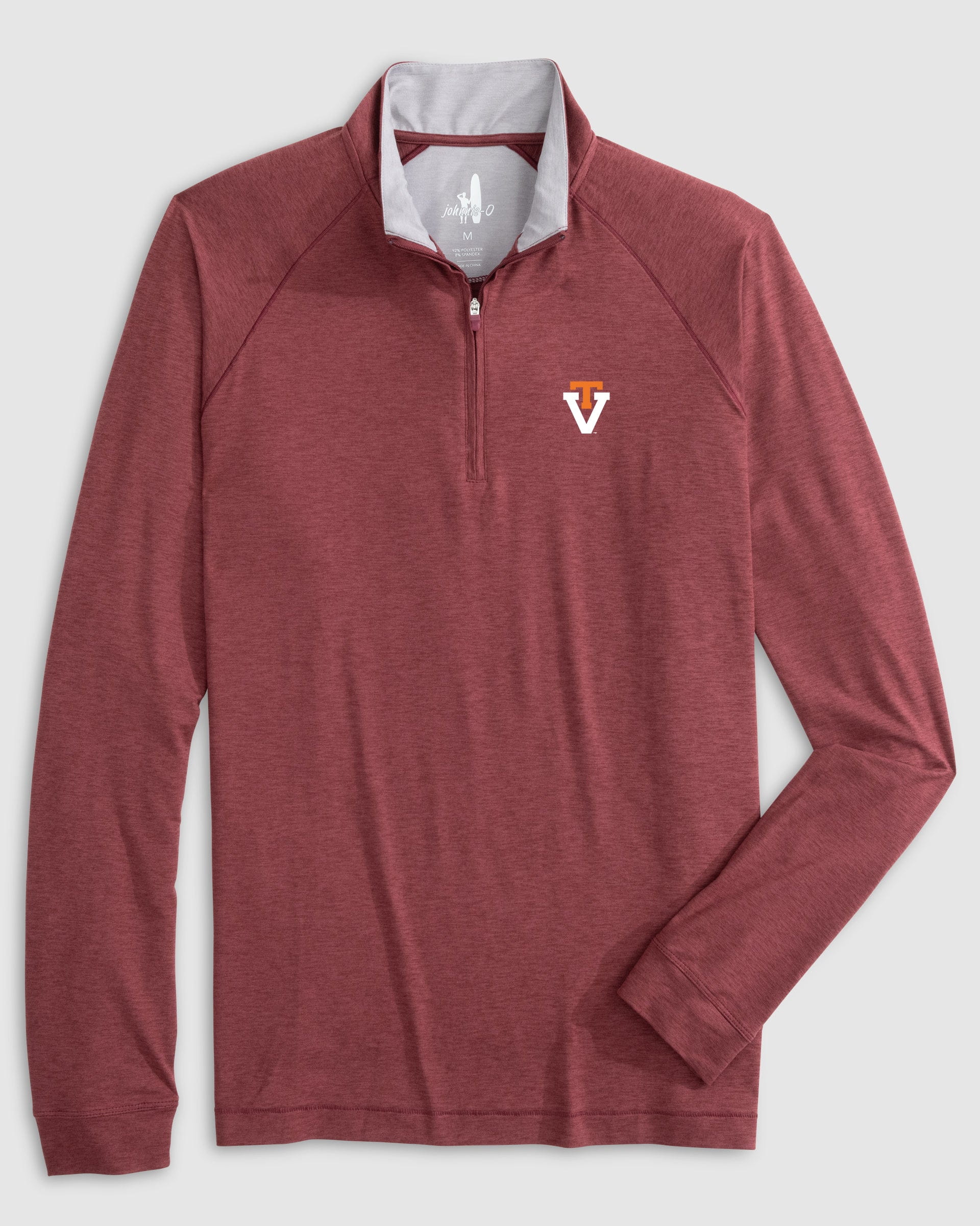 Virginia Tech Freeborne Performance 1/4 Zip - Vault Logo - Image 2