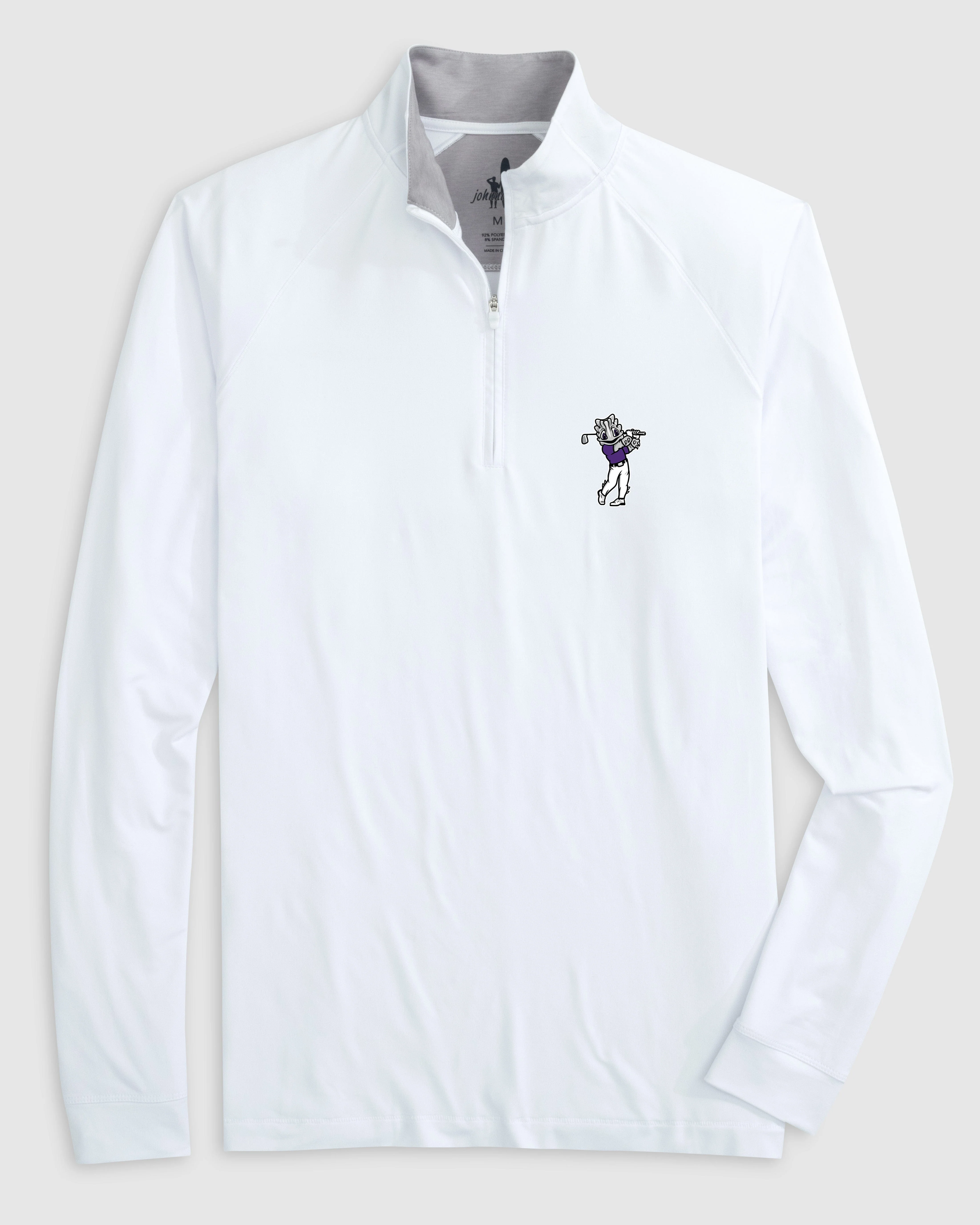 Texas Christian Freeborne Performance 1/4 Zip - Golf Logo