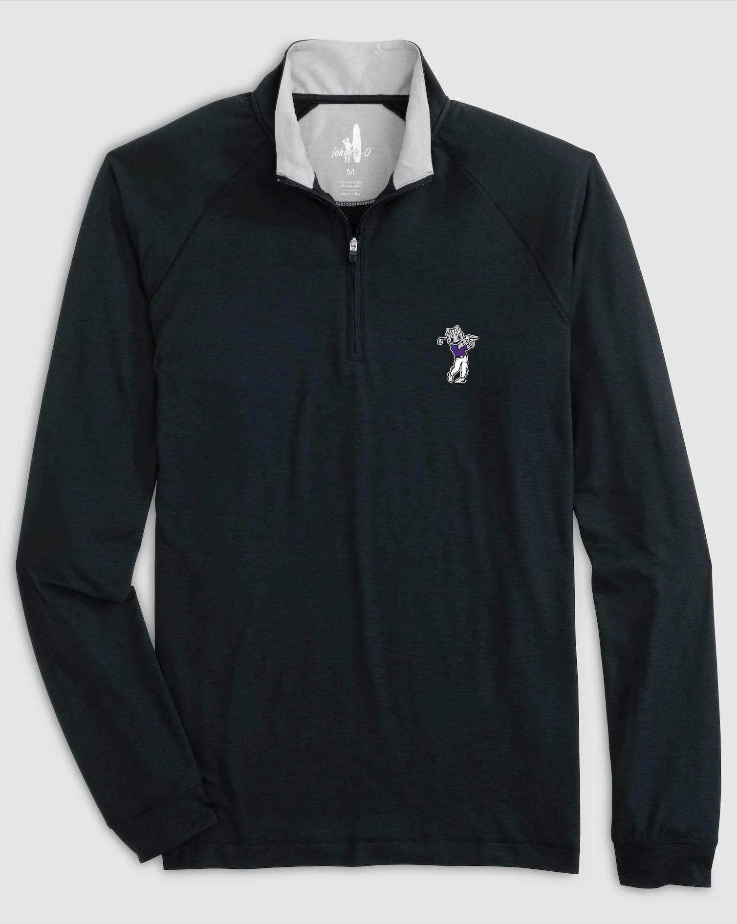 Texas Christian Freeborne Performance 1/4 Zip - Golf Logo - Image 2