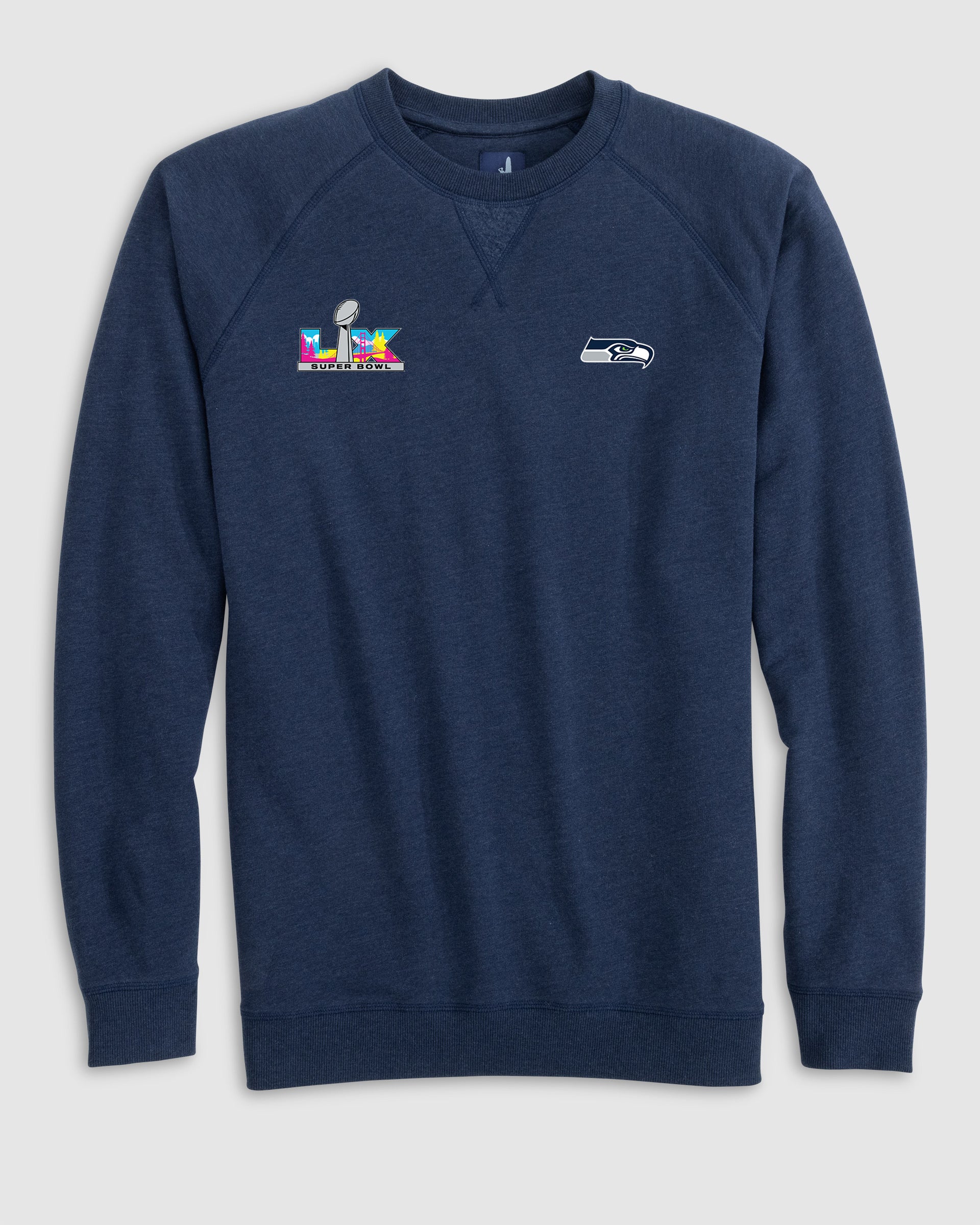 Seattle Seahawks Freeman Crewneck Sweatshirt - Super Bowl LX Logo