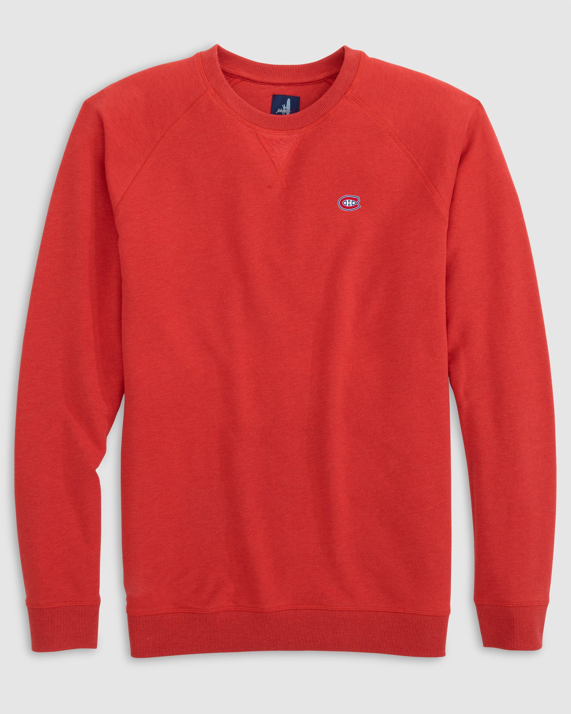 Montreal Canadiens Freeman Crewneck Fleece Sweatshirt