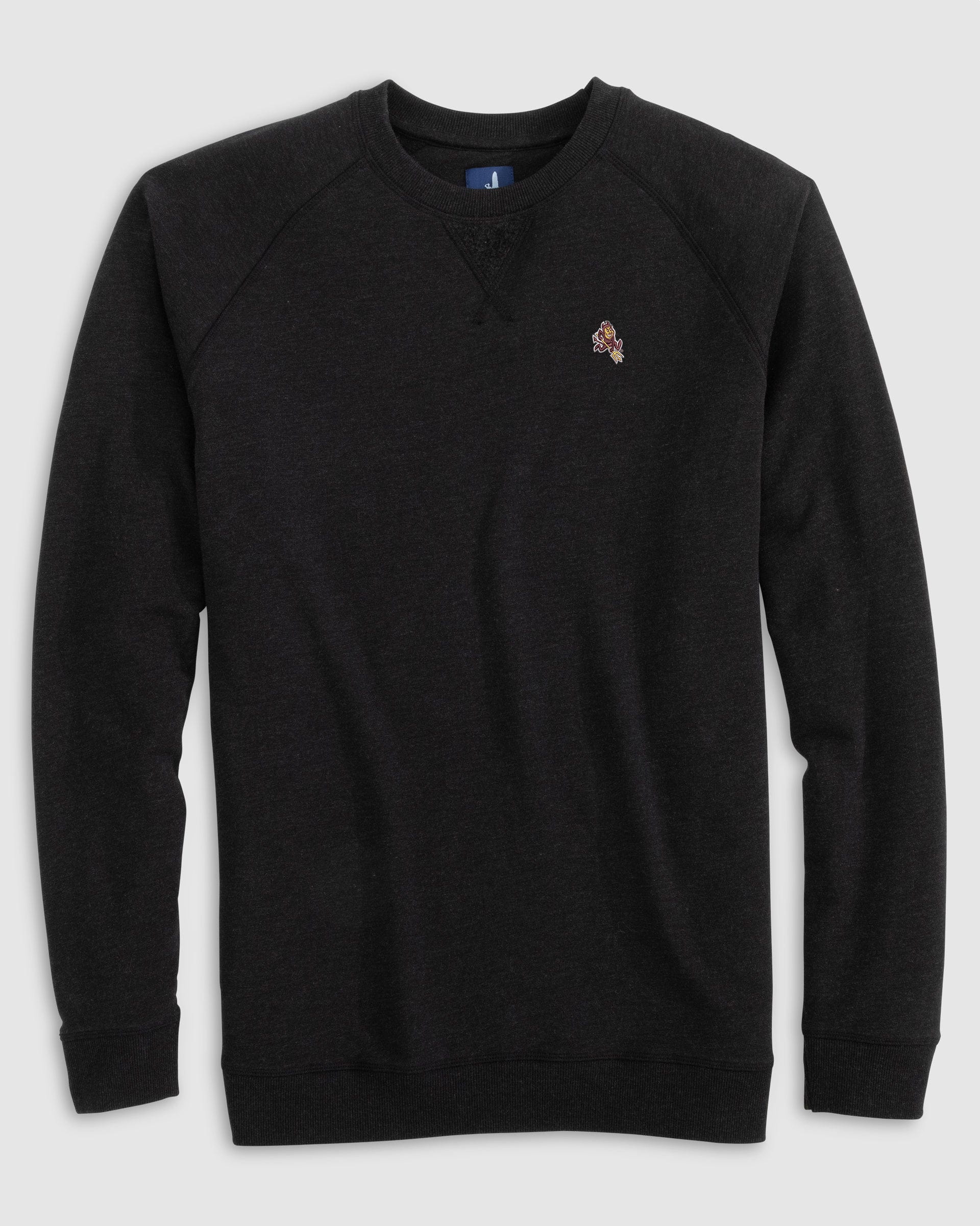 Arizona State University Freeman Crewneck Fleece Sweatshirt - Sparky Logo - Image 2