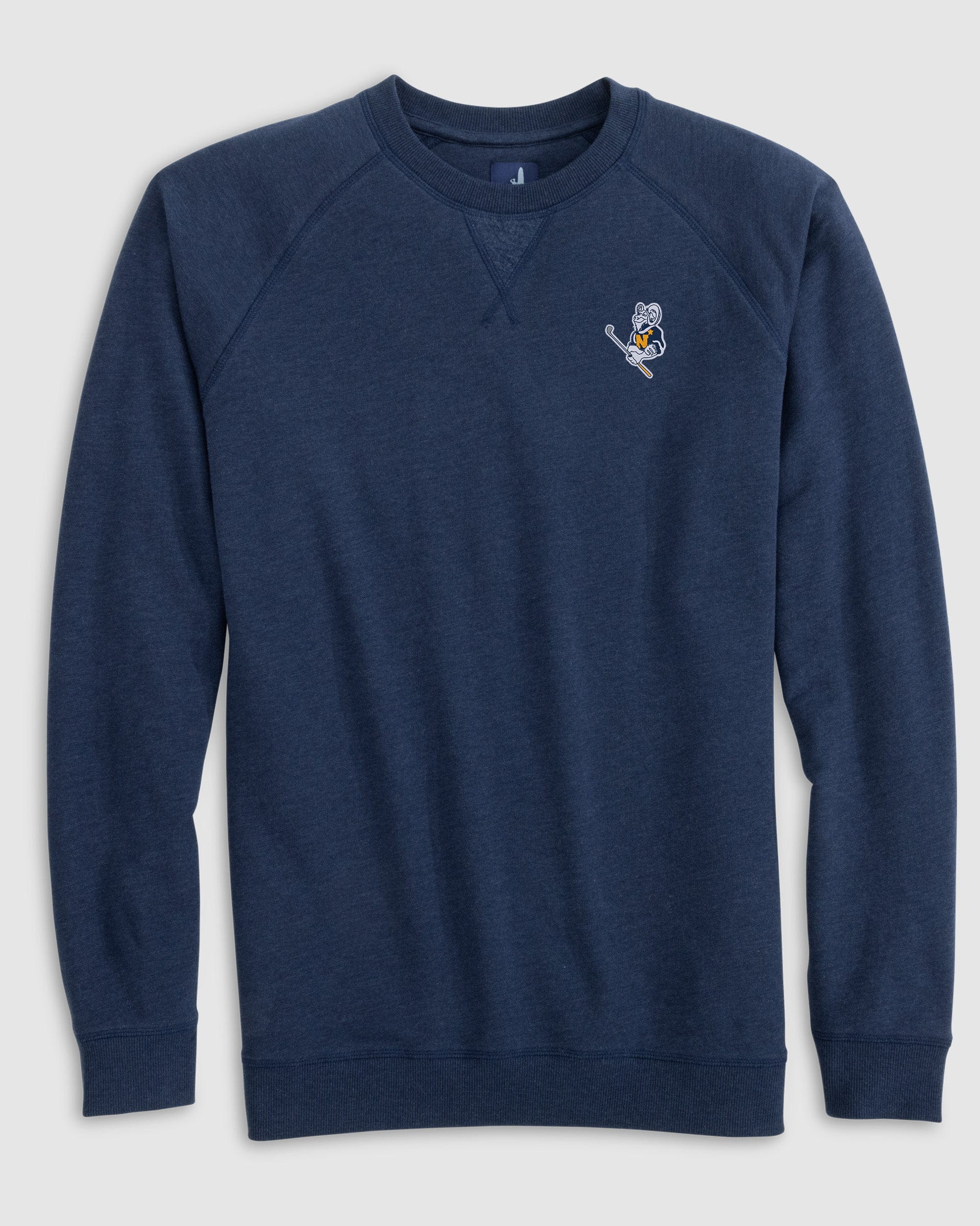 U.S. Naval Academy Freeman Crewneck Fleece Sweatshirt - Golf Logo - Image 2