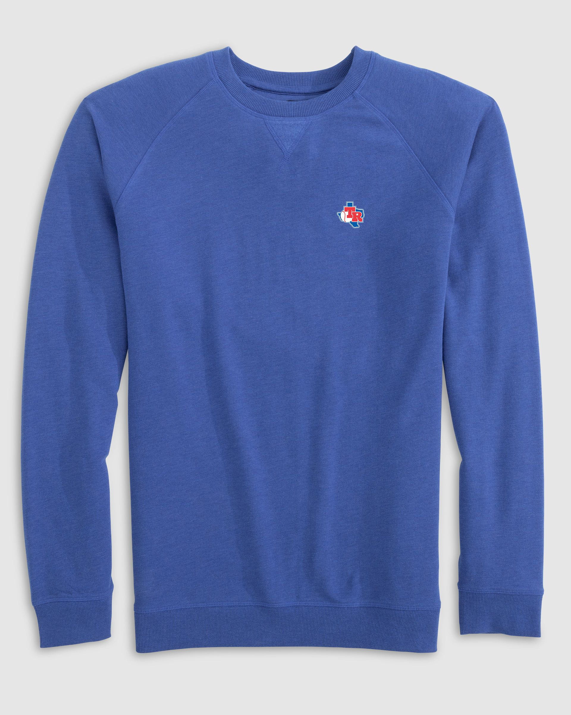 Texas Rangers Freeman Crewneck Sweatshirt - Cooperstown Logo - Image 2