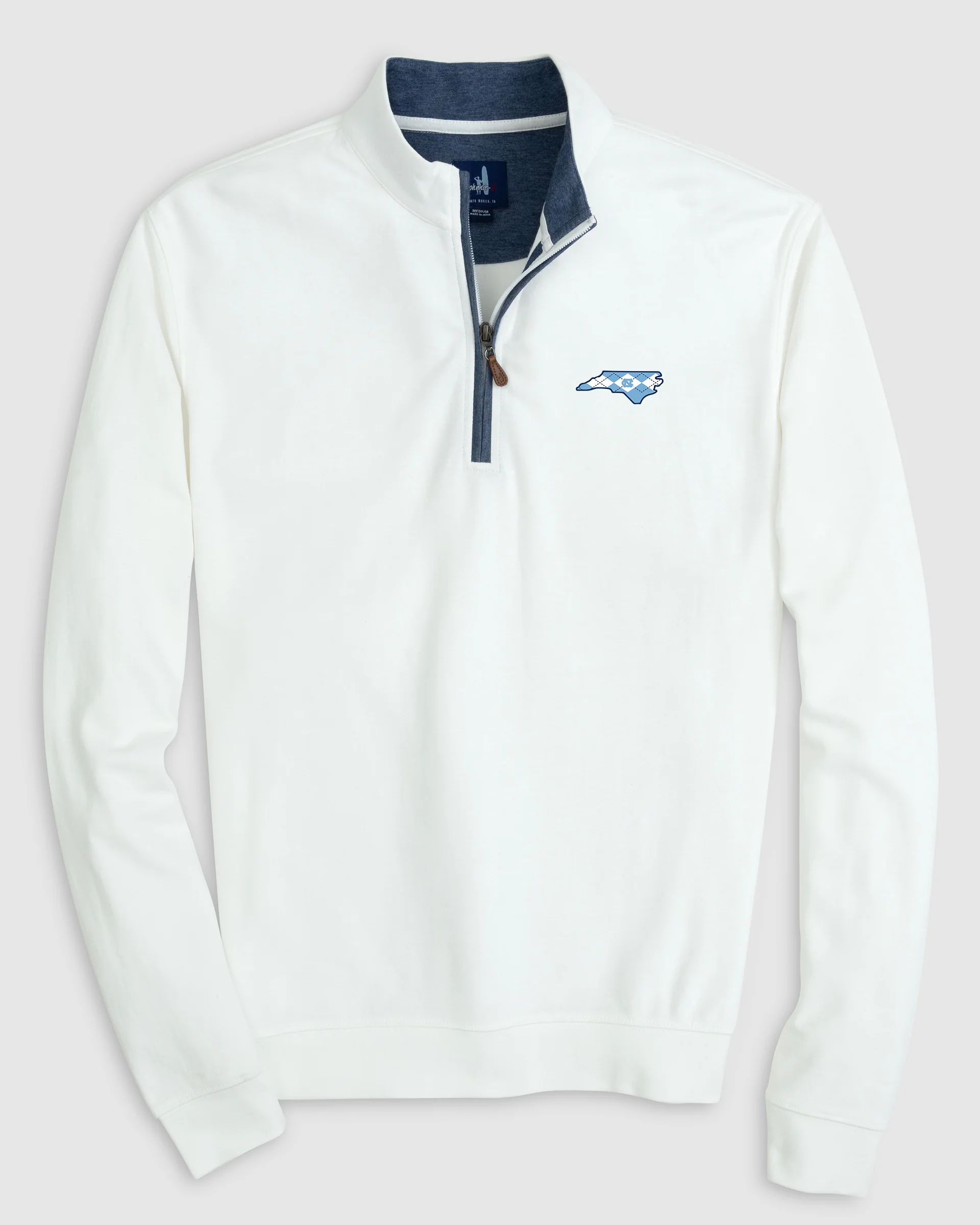University of North Carolina Sully 1/4 Zip - Argyle Logo - Image 3