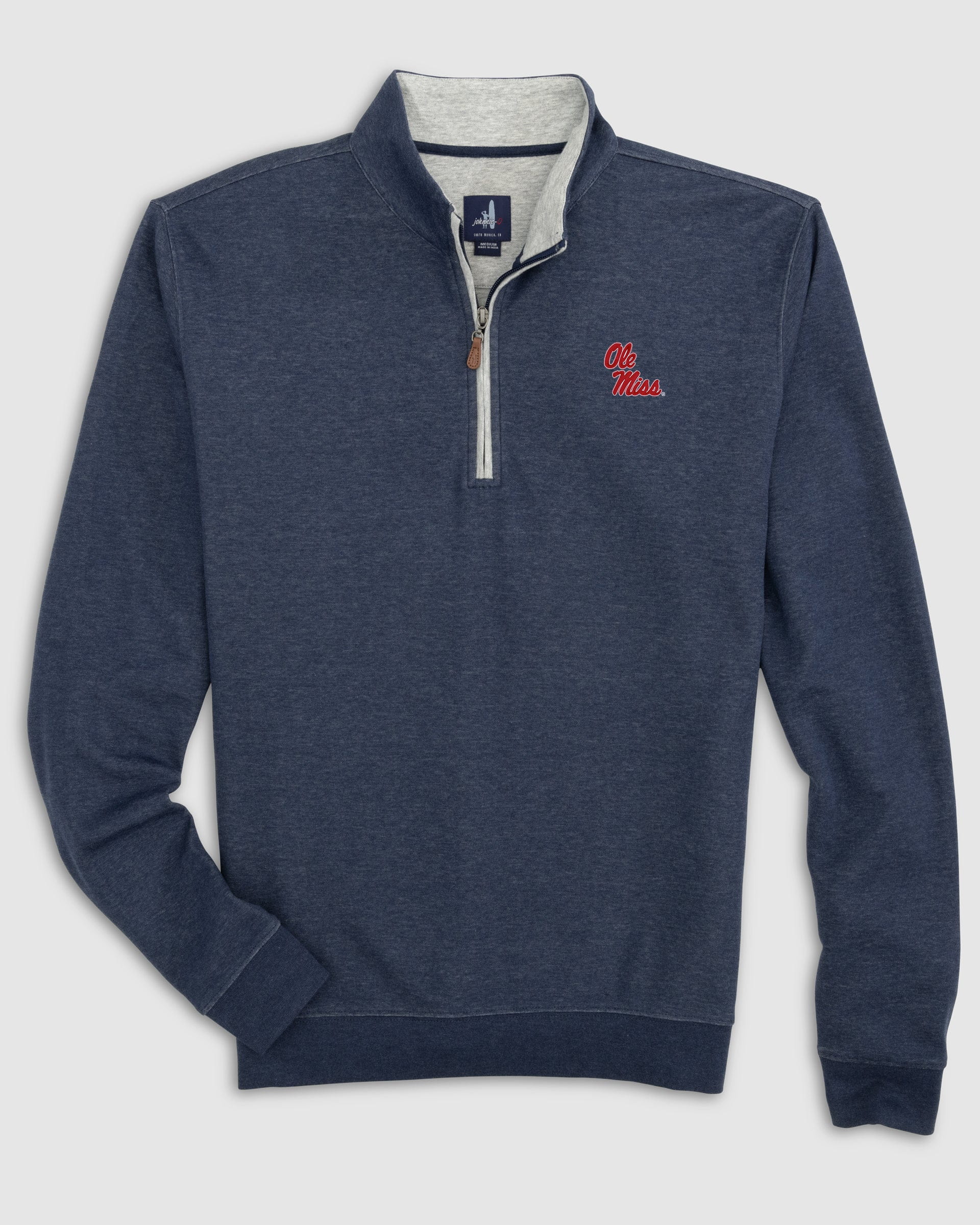 Ole Miss Sully 1/4 Zip - Stacked Logo - Image 2