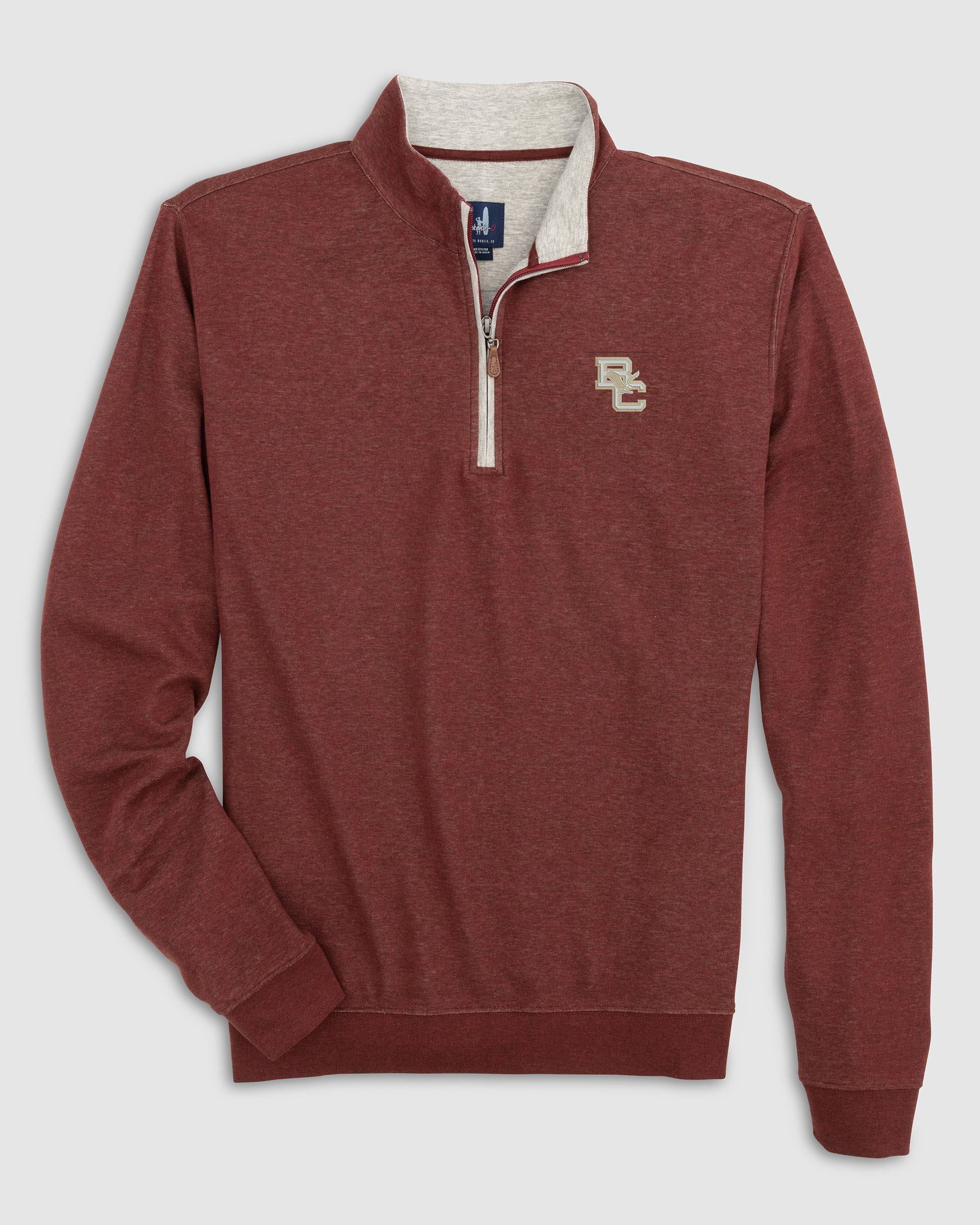 Boston College Sully 1/4 Zip - Heritage Logo - Image 3