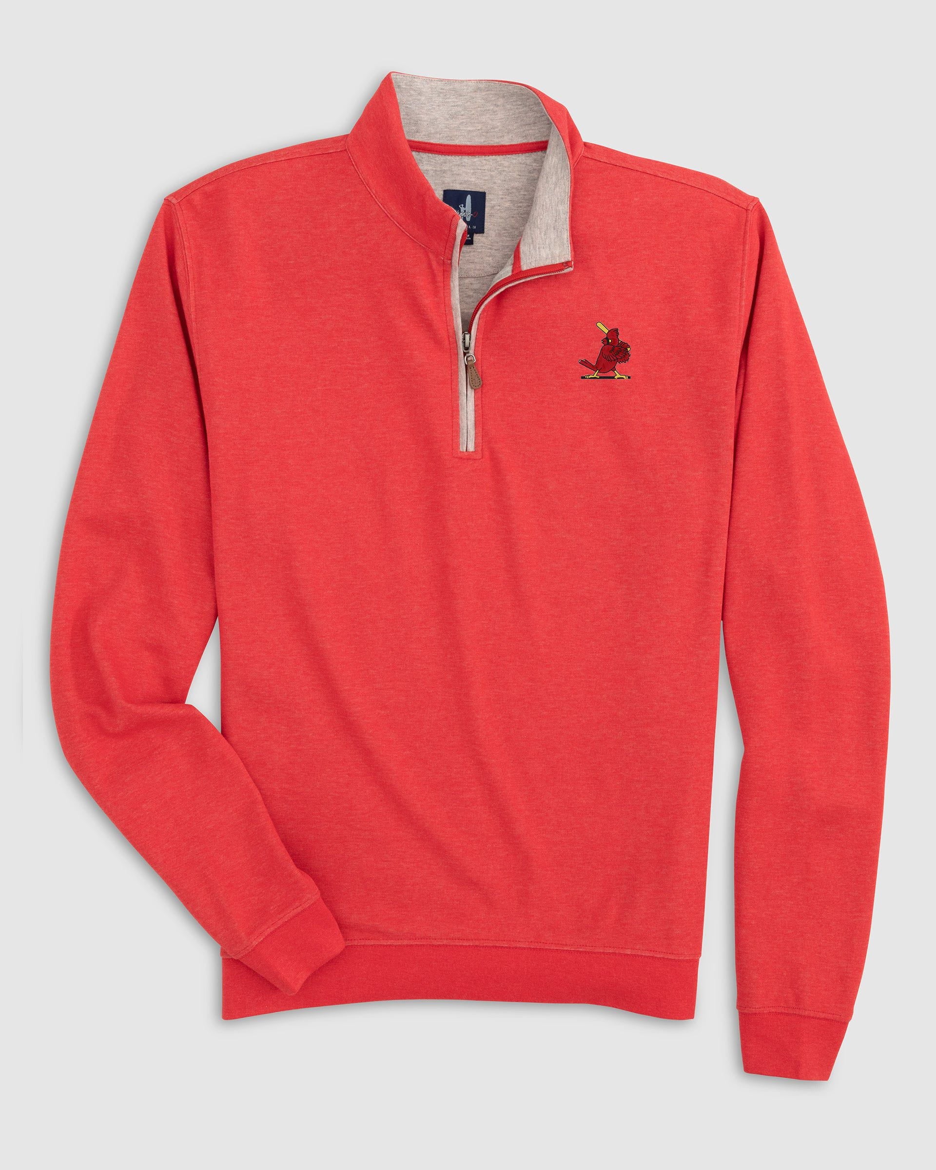 St. Louis Cardinals Sully 1/4 Zip - Cooperstown Logo - Image 3