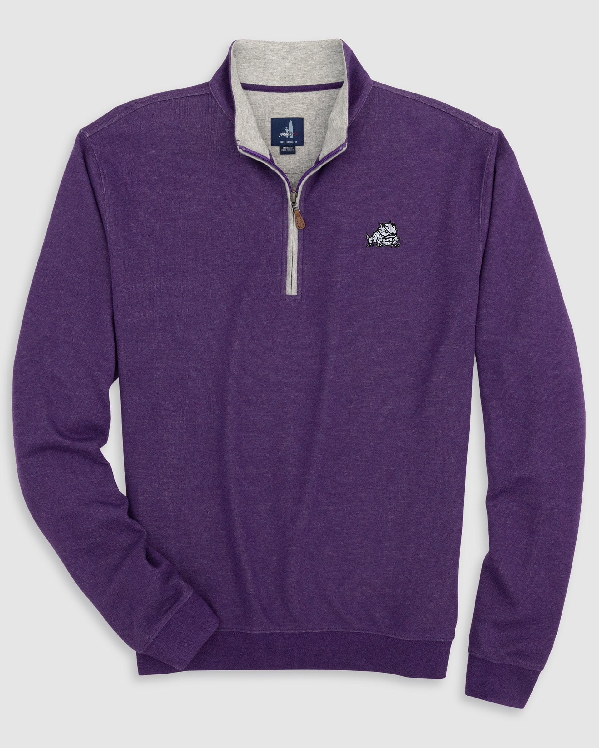 Texas Christian Sully 1/4 Zip - Horned Frog Logo - Image 2