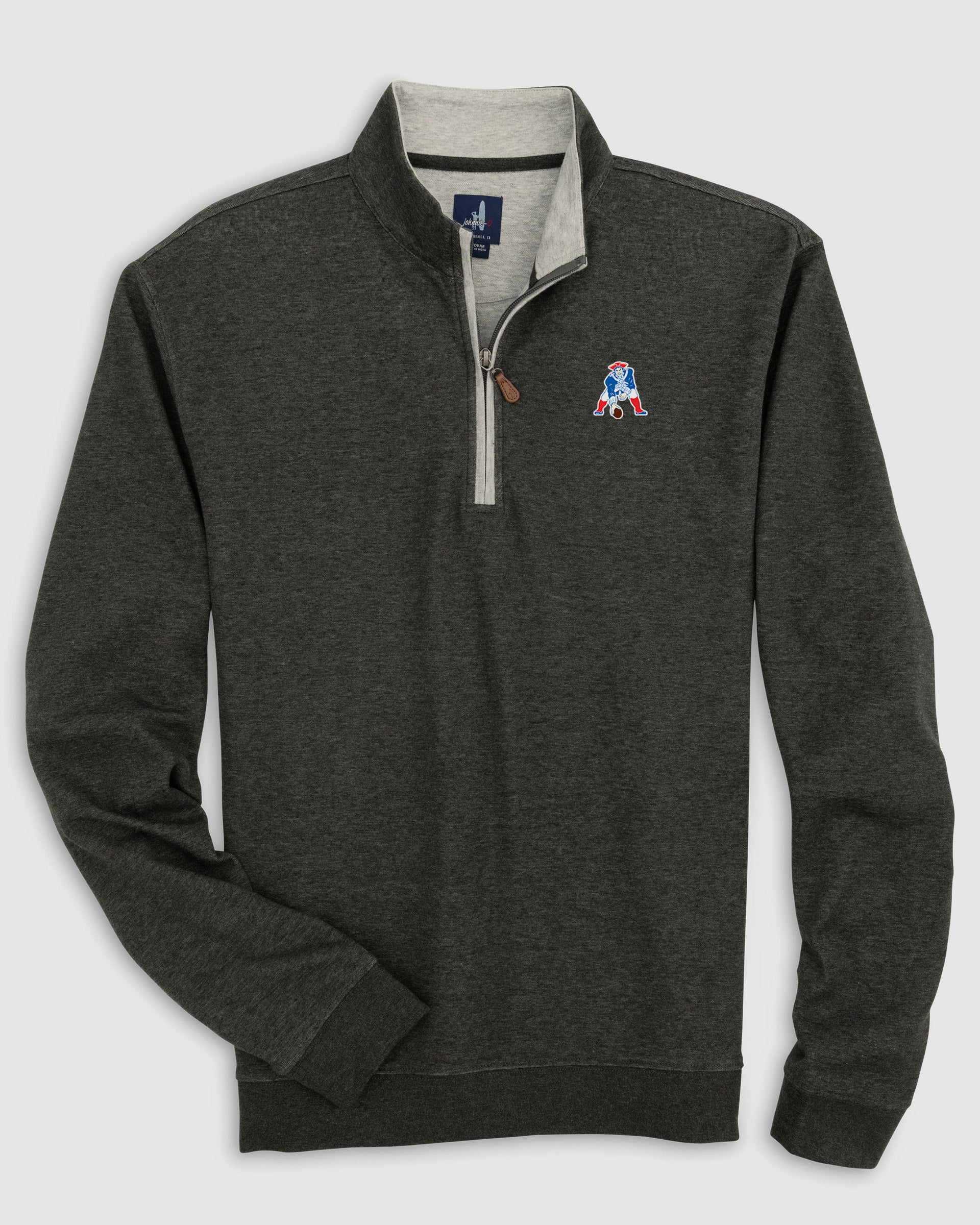 New England Patriots Sully 1/4 Zip - Classic Logo - Image 2