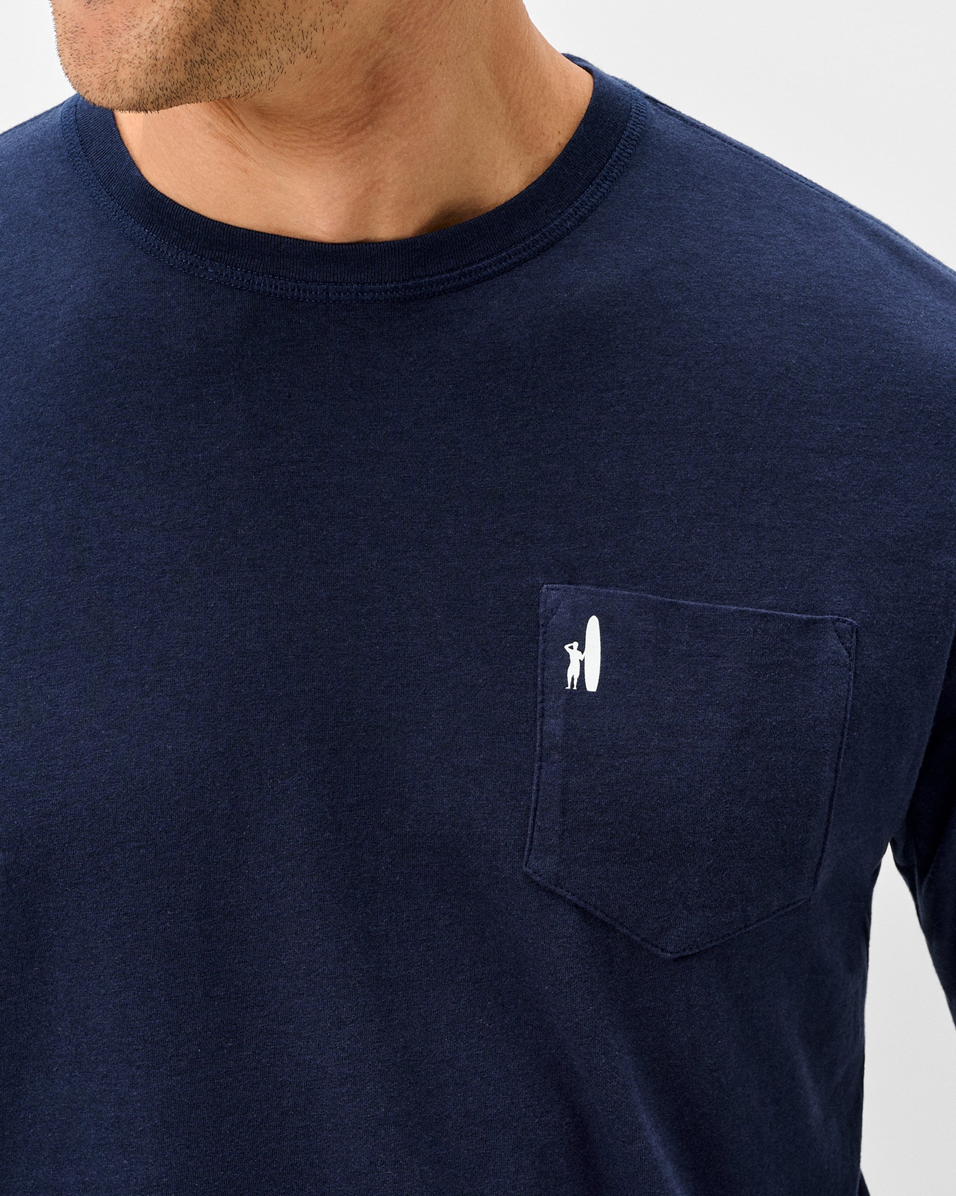 Long Sleeve Pocket T-Shirt - Palm Co - Image 2