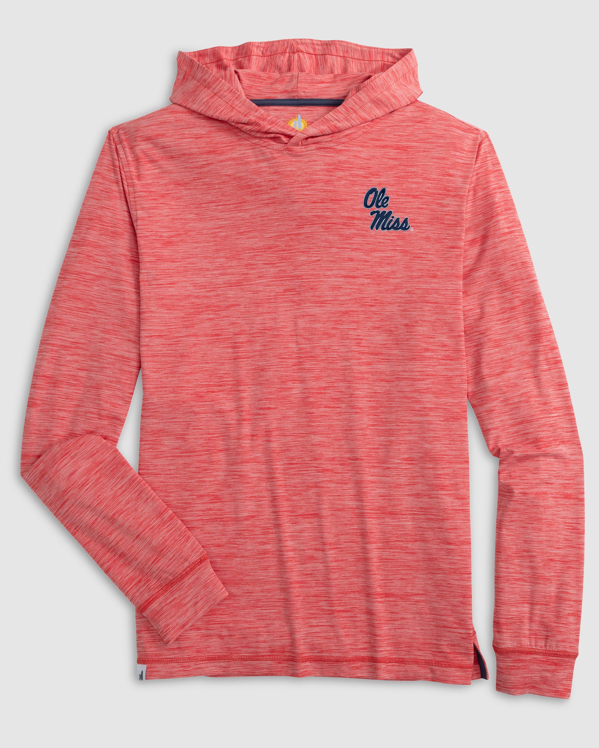 Ole Miss Talon Featherweight Performance Hoodie - Stacked Logo