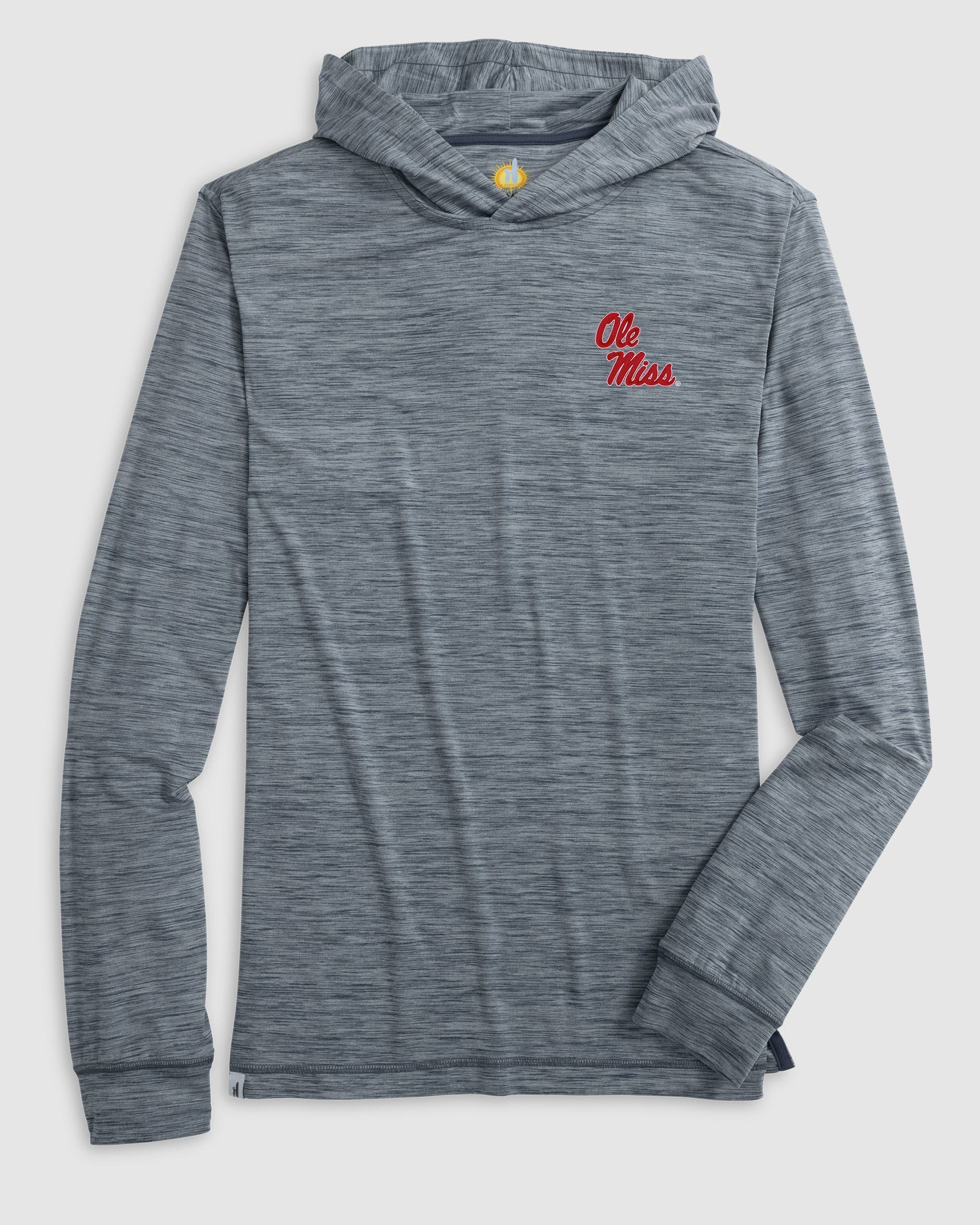 Ole Miss Talon Featherweight Performance Hoodie - Stacked Logo - Image 7