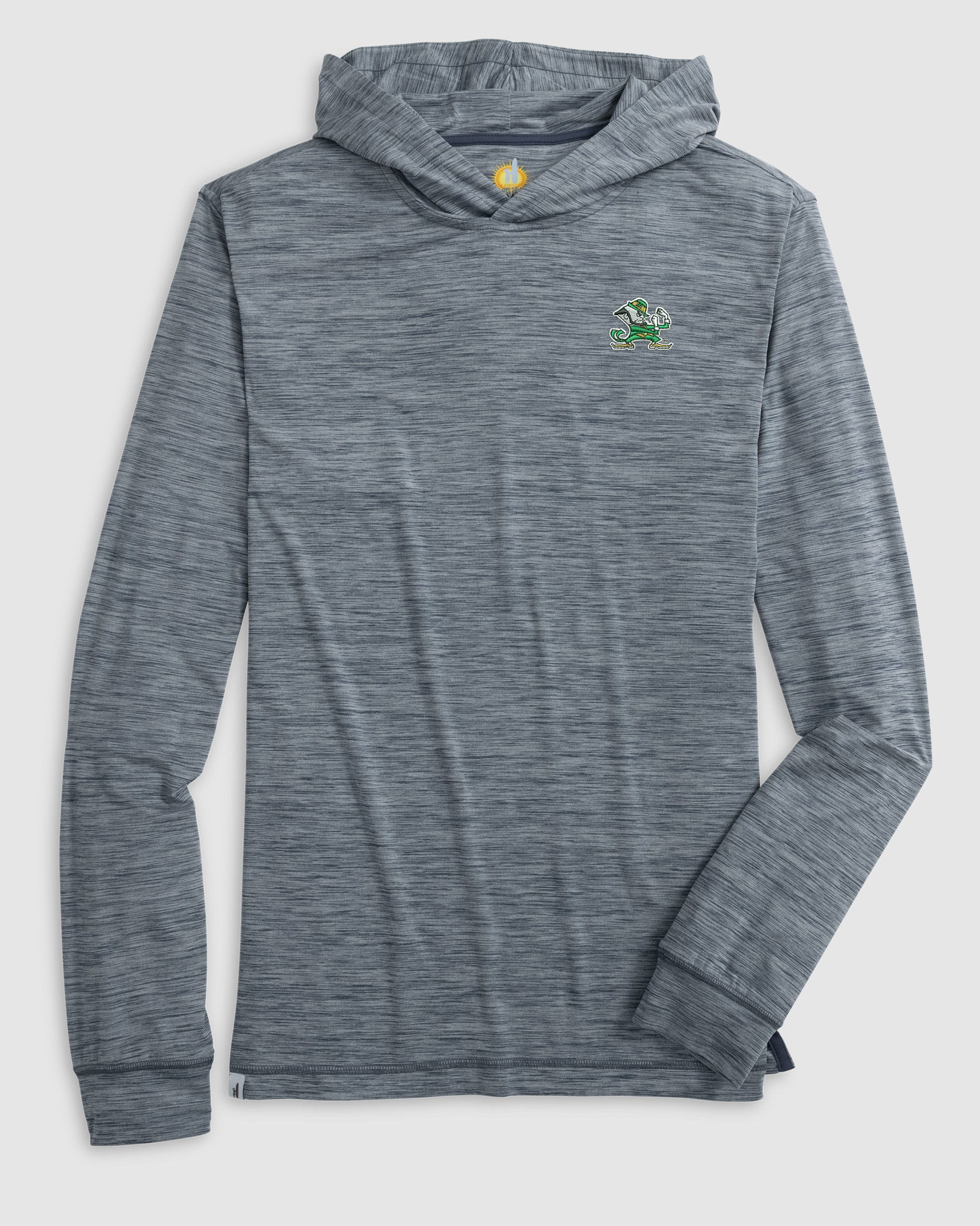 Notre Dame Talon Featherweight Performance Hoodie - Leprechaun Logo - Image 4