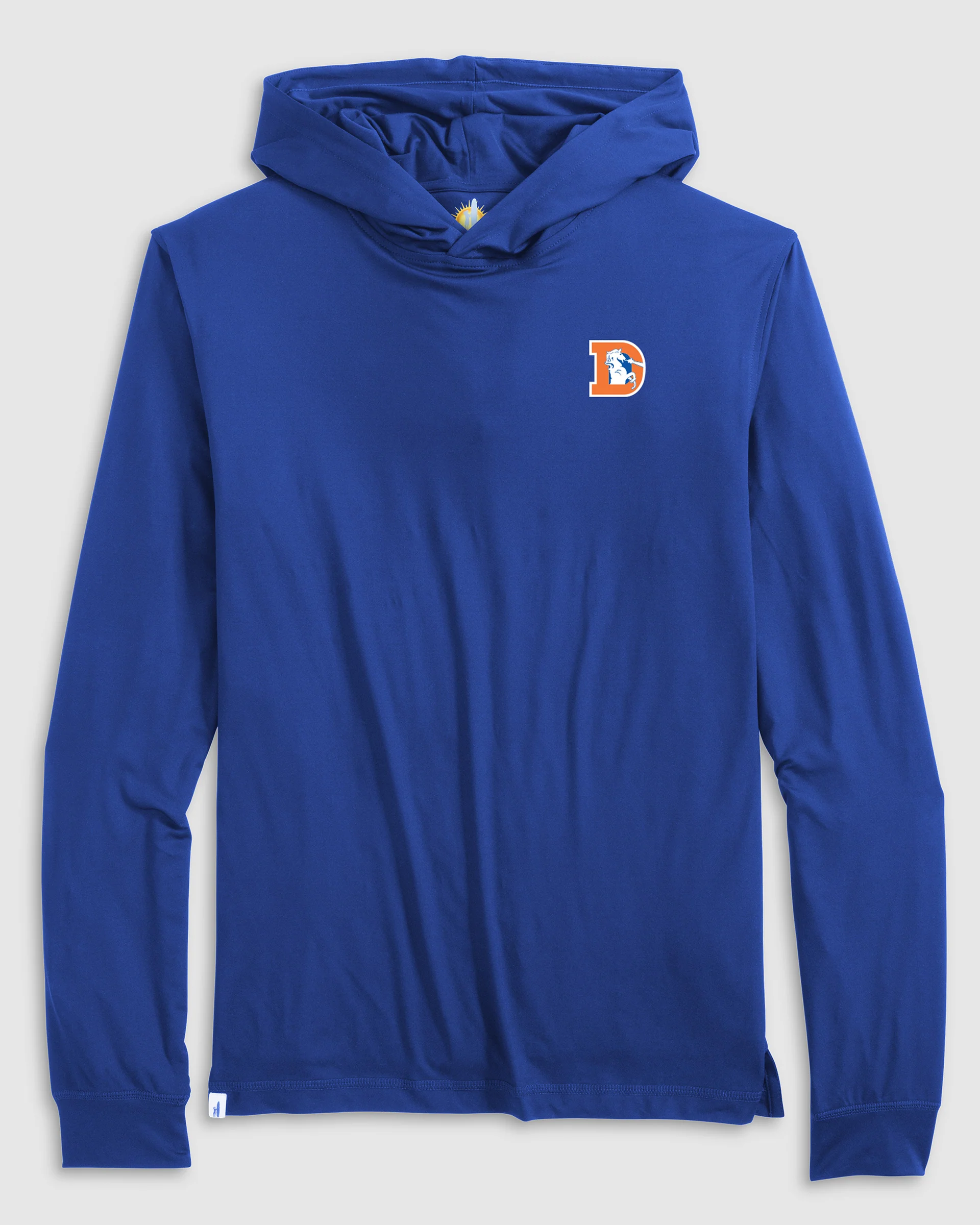 Denver Broncos Talon Featherweight Performance Hoodie - Classic Logo
