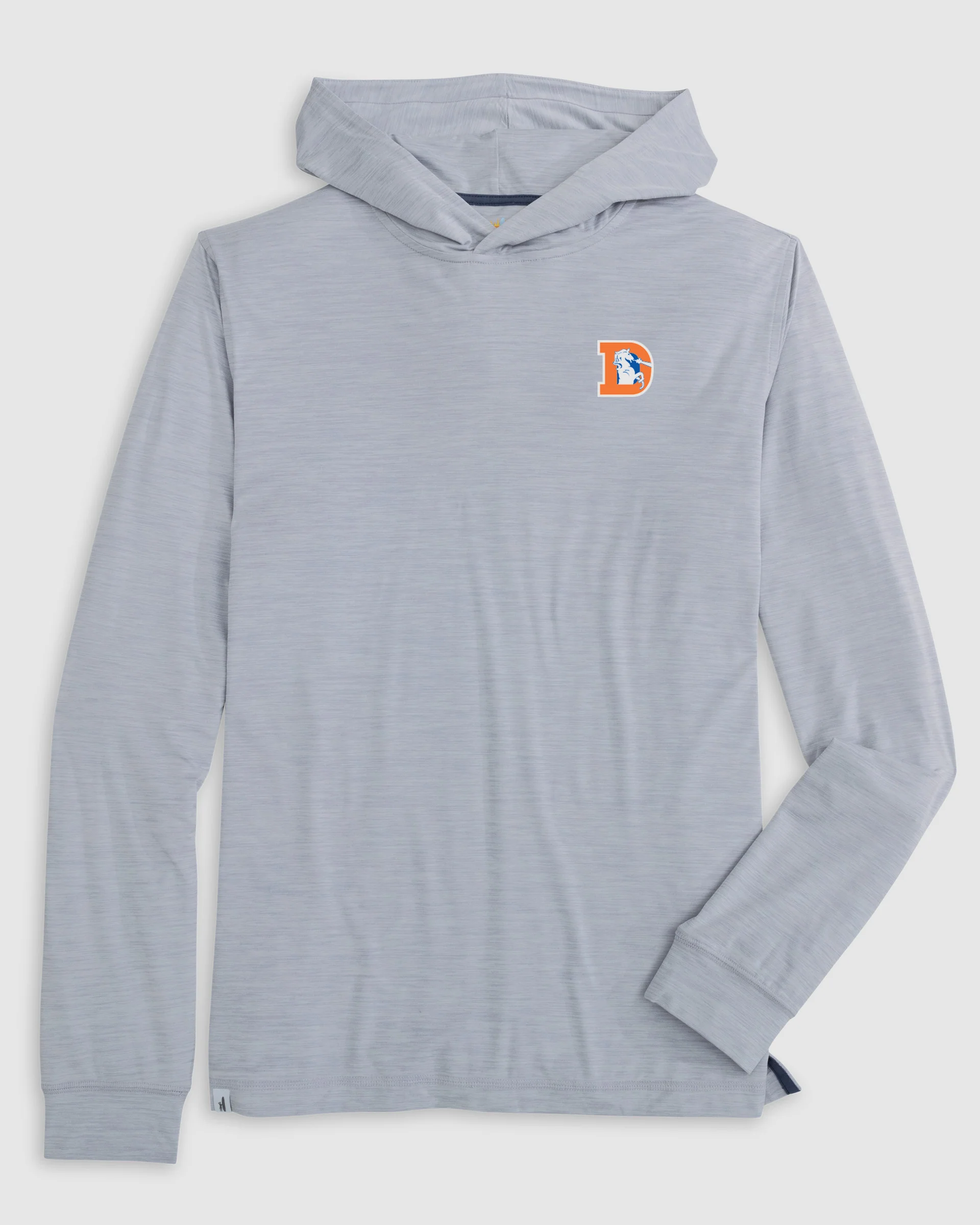 Denver Broncos Talon Featherweight Performance Hoodie - Classic Logo - Image 2