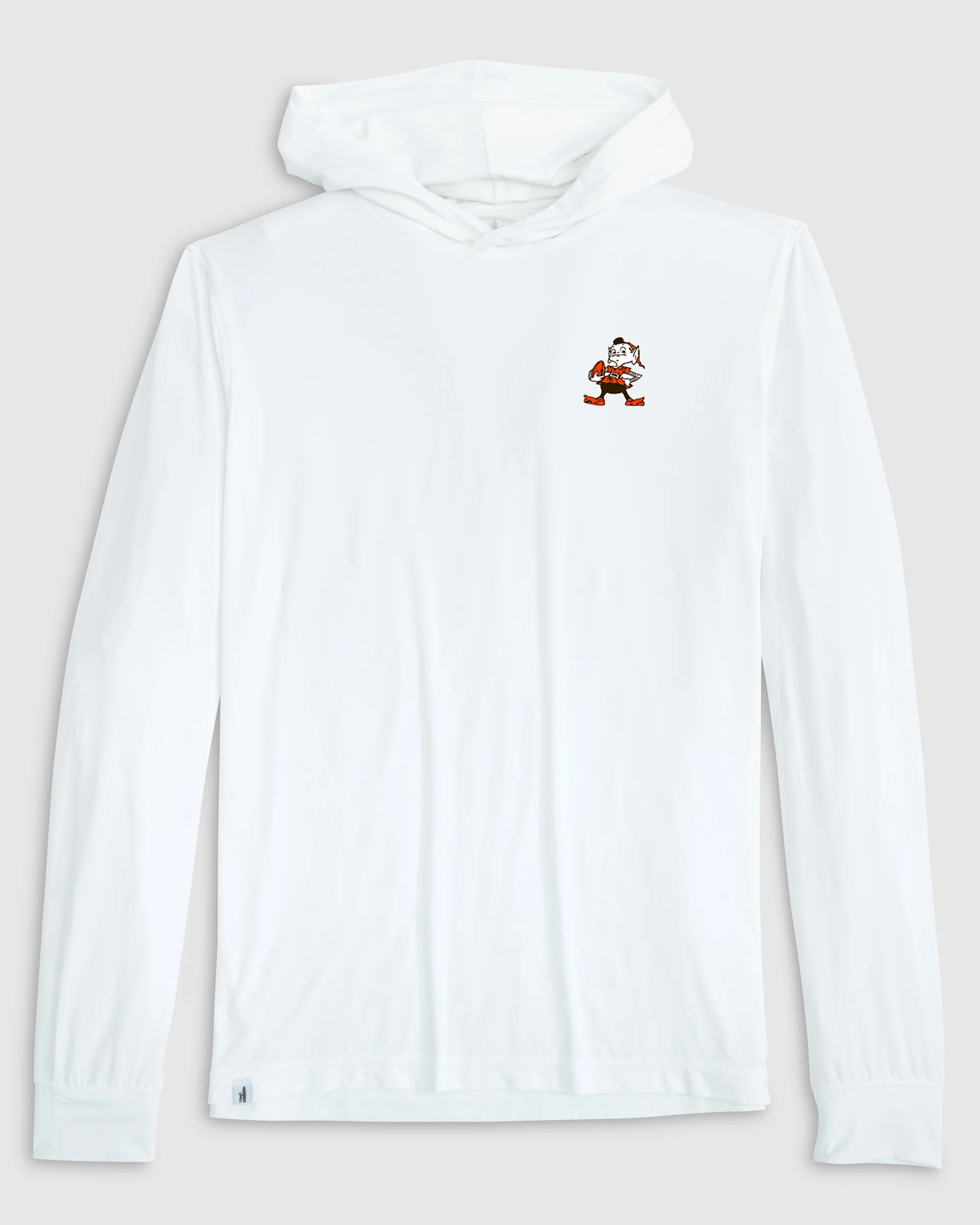 Cleveland Browns Talon Featherweight Performance Hoodie - Classic Brownie Logo - Image 5