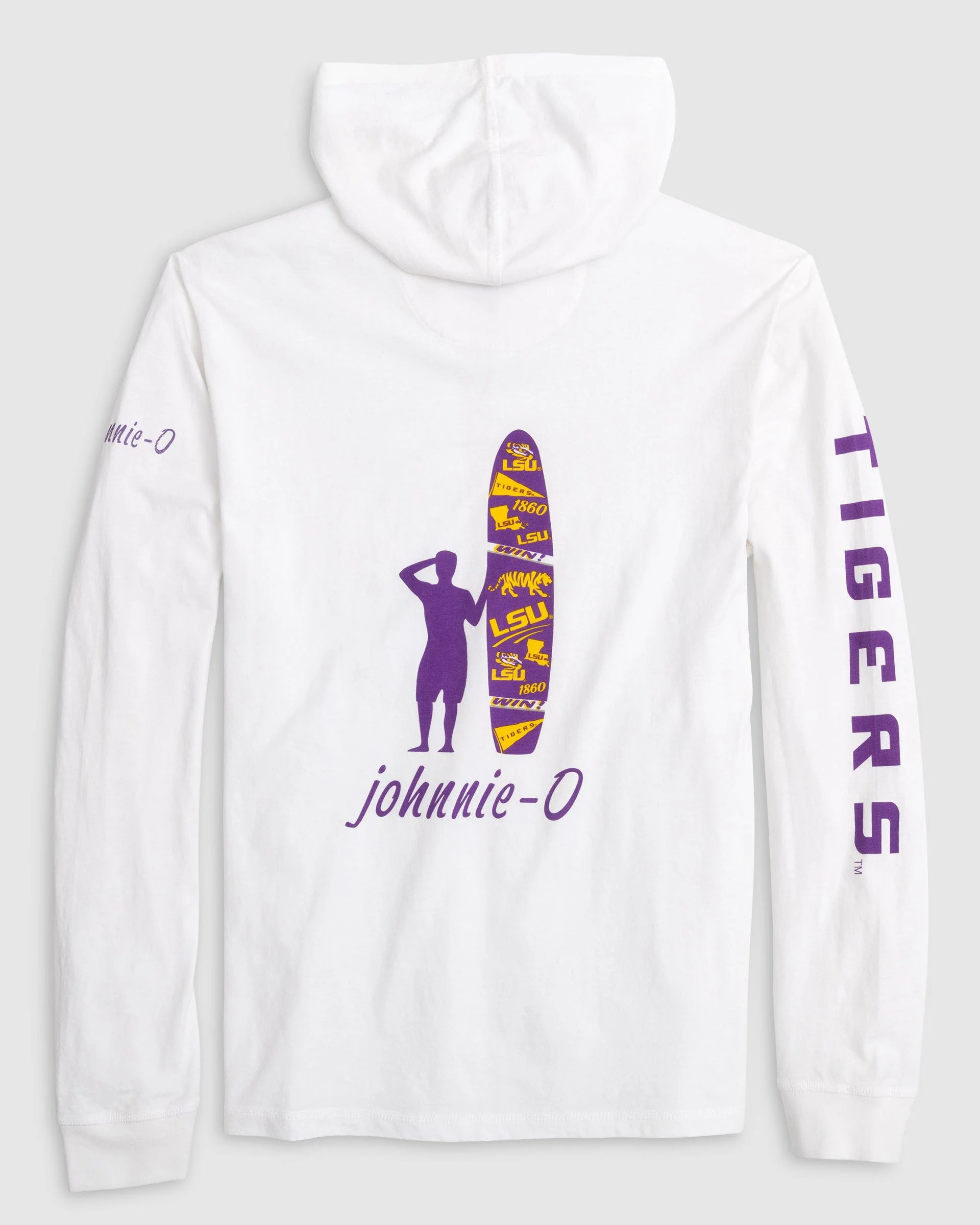 LSU T-Shirt Hoodie - Image 2
