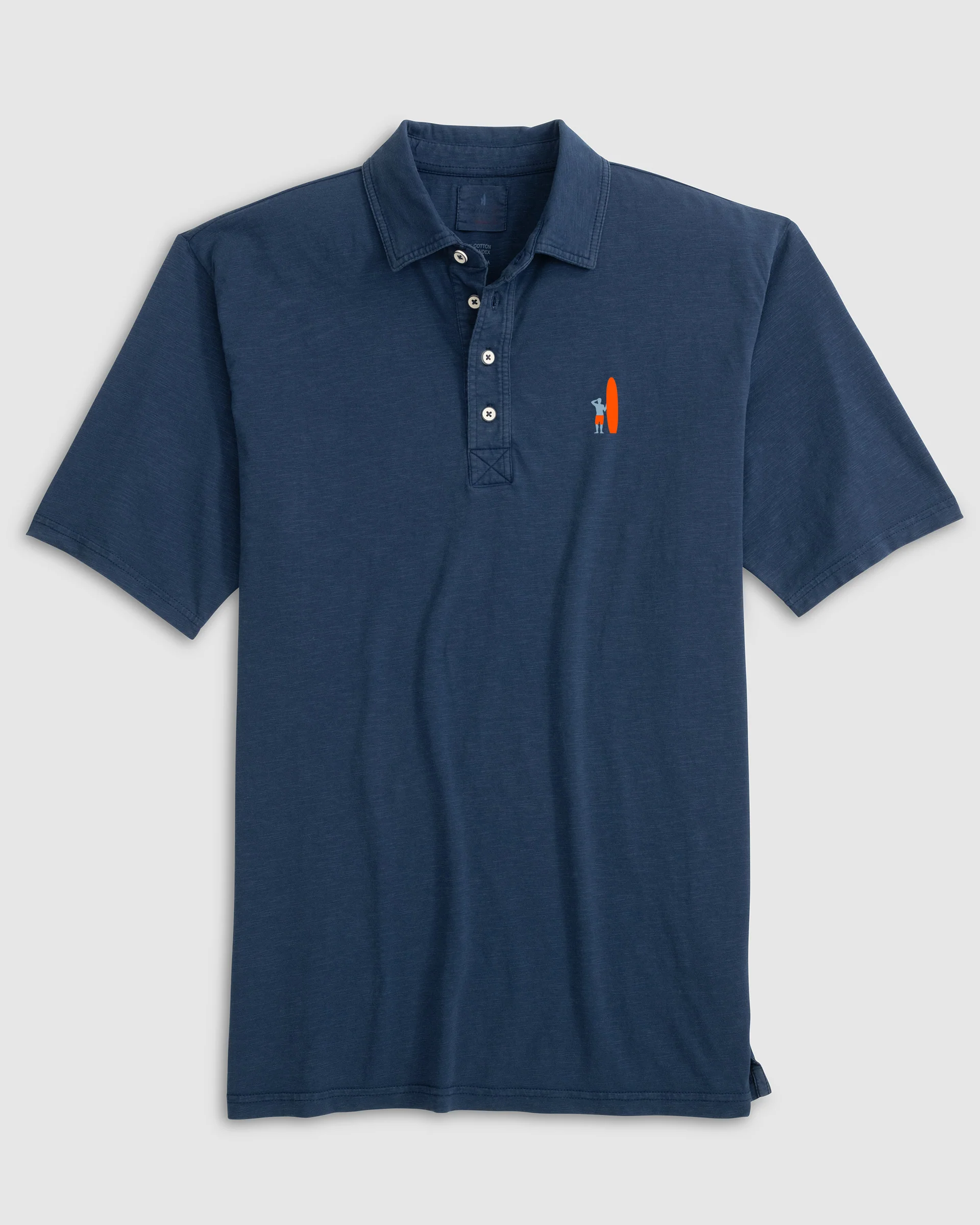 Coastal Wash Original Polo - Two Tone Surfer Logo
