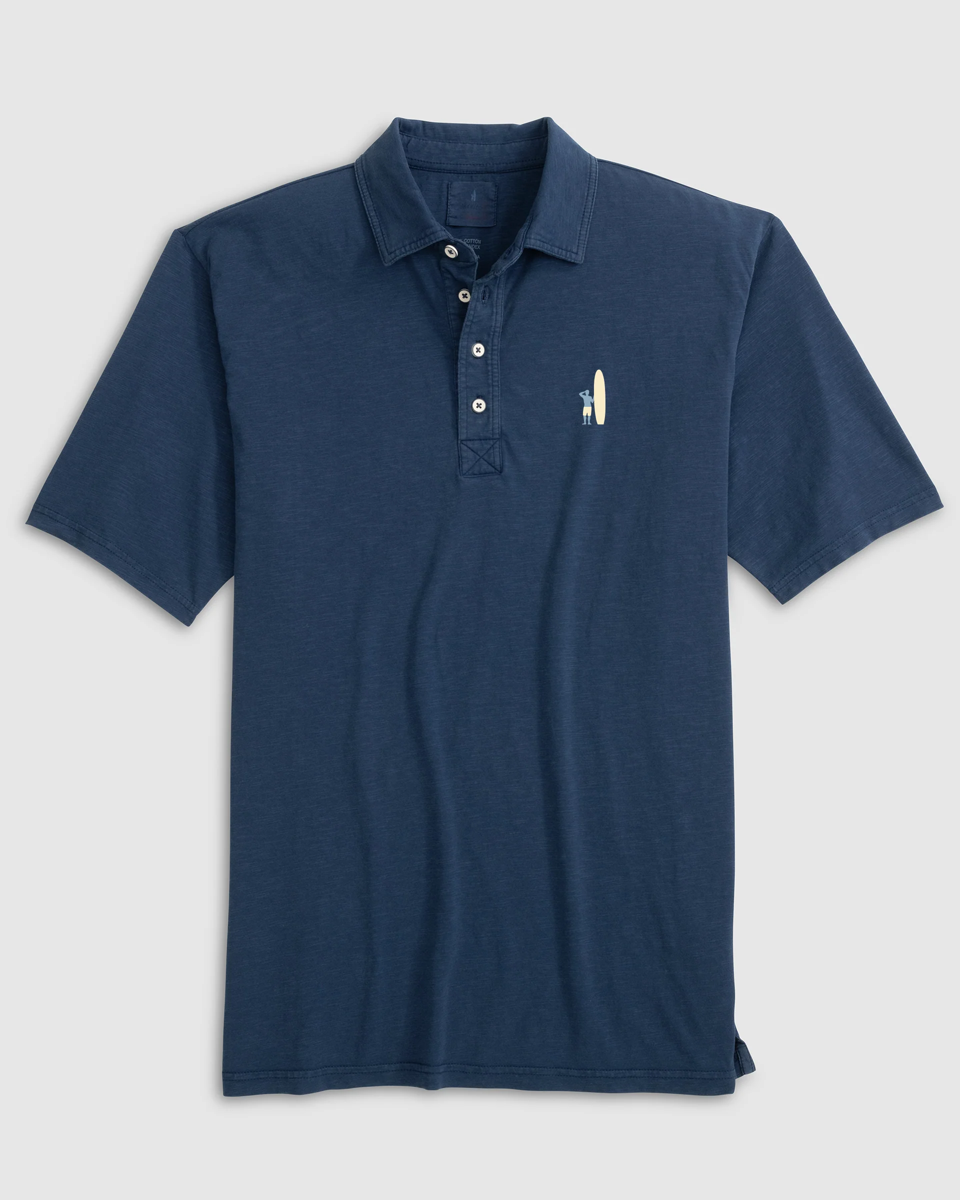Coastal Wash Original Polo - Two Tone Surfer Logo - Image 2