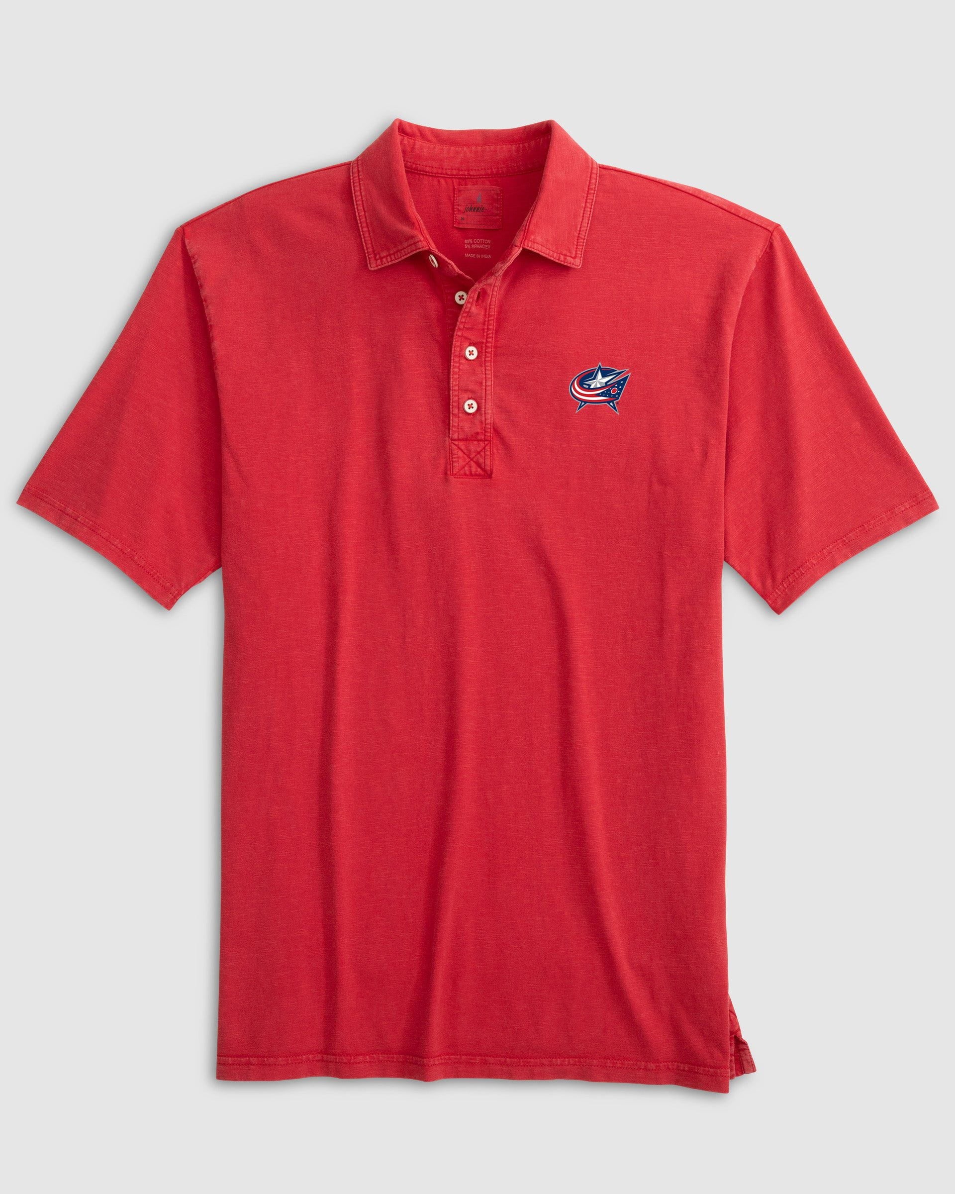 Columbus Blue Jackets Coastal Wash Original Polo - Image 3