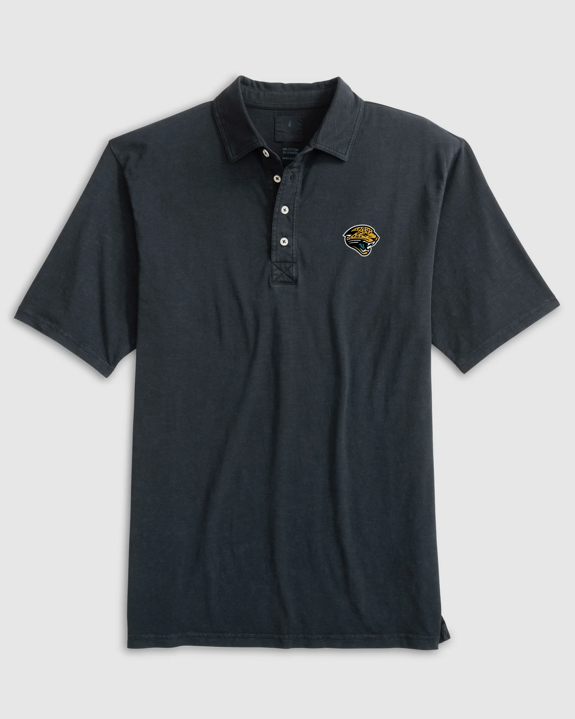 Jacksonville Jaguars Coastal Wash Original Polo - Jaguar Head Classic Logo
