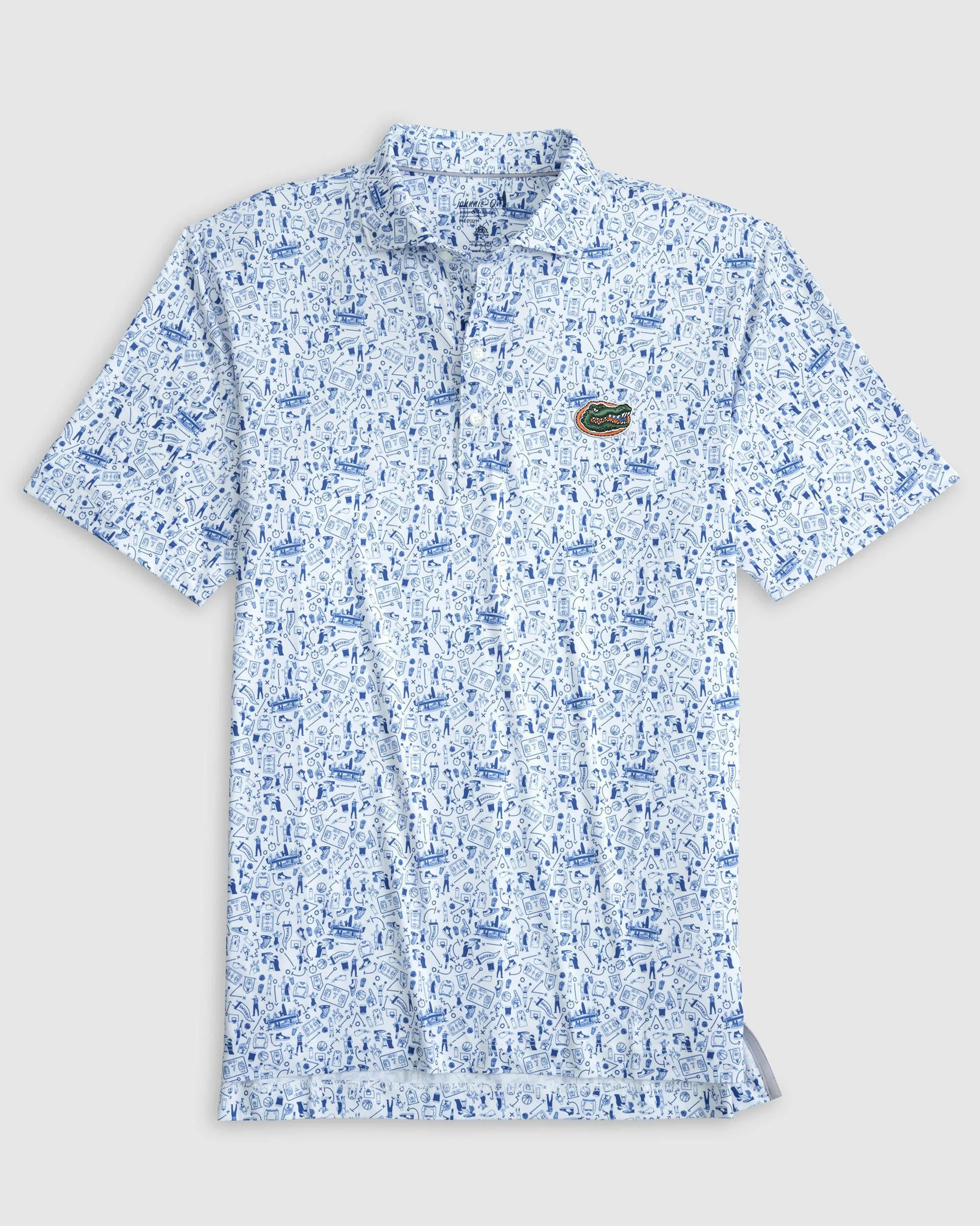 Florida Hoop There It Is Performance Jersey Polo - Image 2