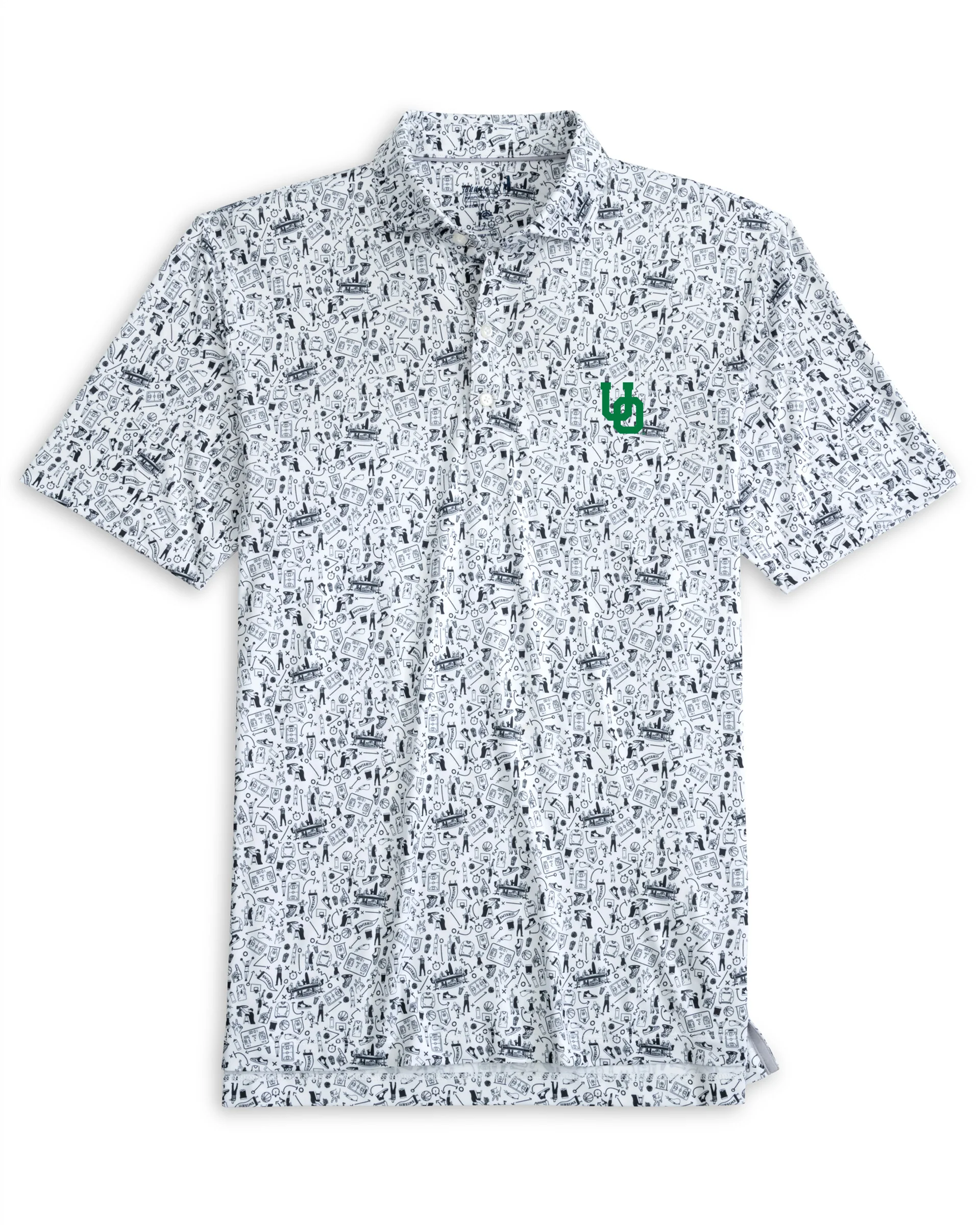 University of Oregon Hoop There It Is Performance Jersey Polo