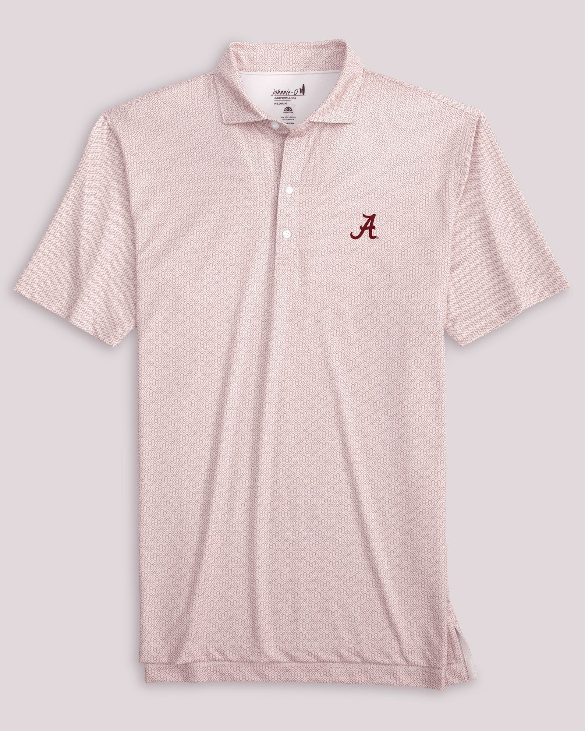 University of Alabama Slade Performance Jersey Polo - Standard Logo - Image 2
