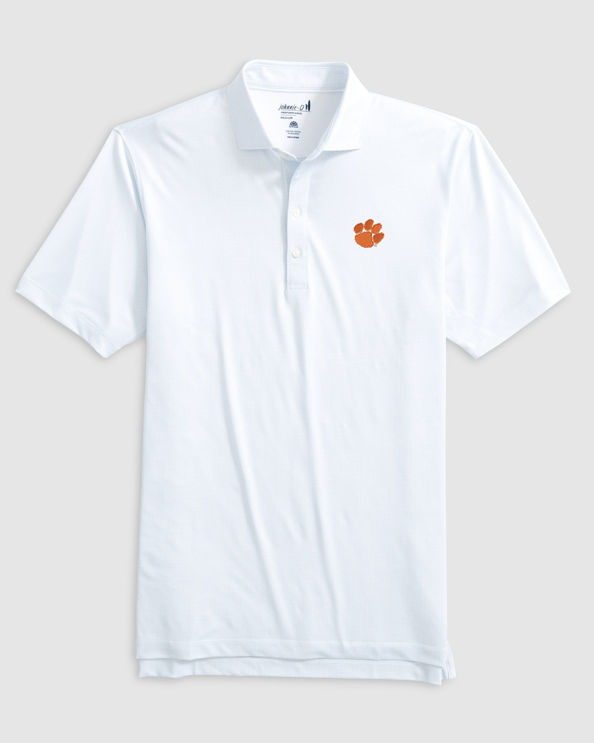 Clemson University Slade Performance Jersey Polo - Image 3